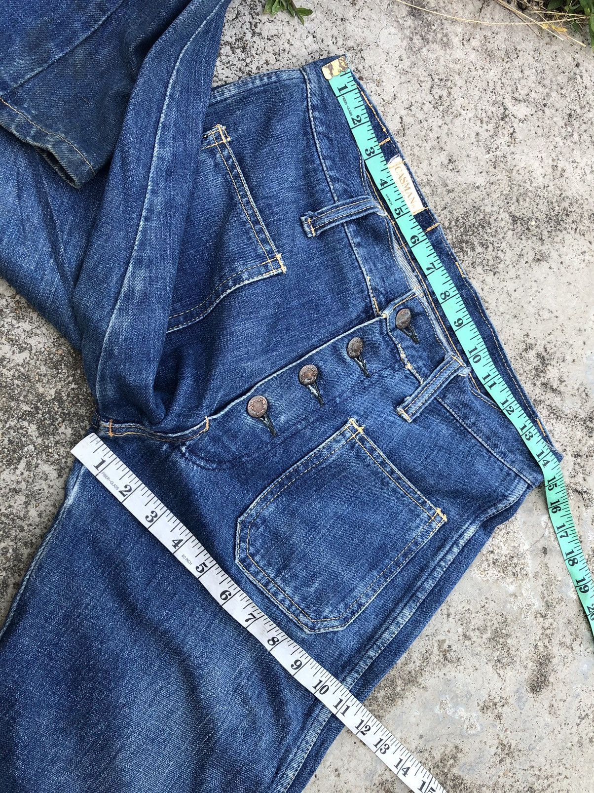 Vintage FLARED⚡️⚡️VINTAGE CASMAN BELLBOTTOM DENIM Size US 30 / EU 46 - 10 Thumbnail