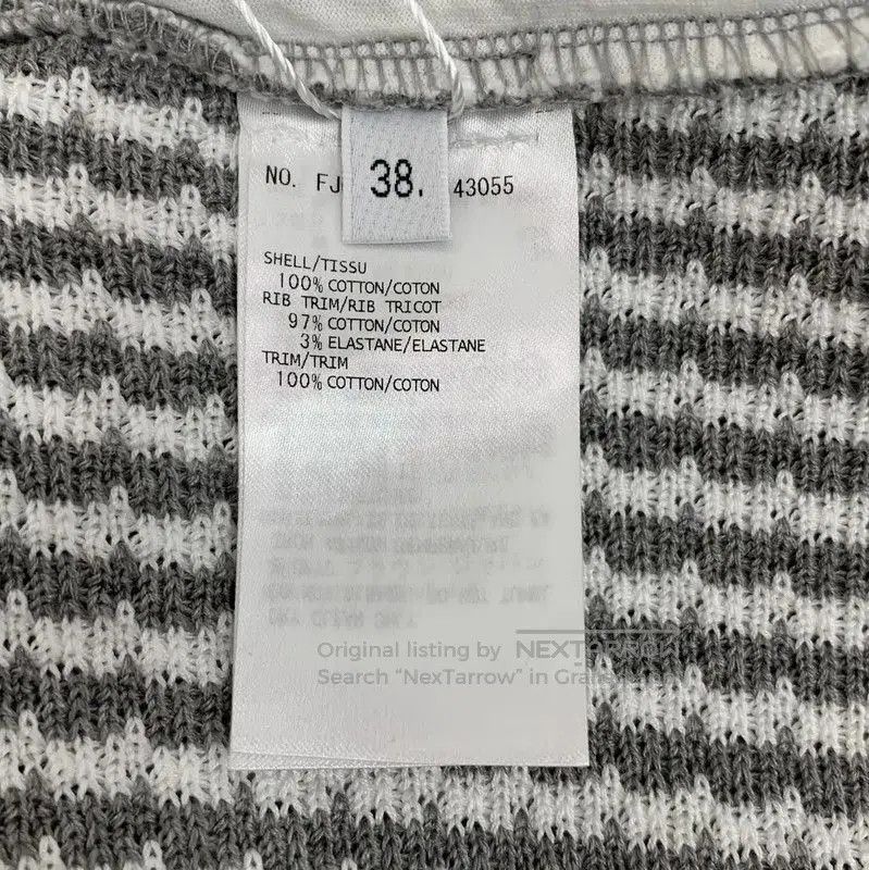 Thom Browne Thom Browne Gray Cotton Women's Shorts . Size 23" - 7 Thumbnail