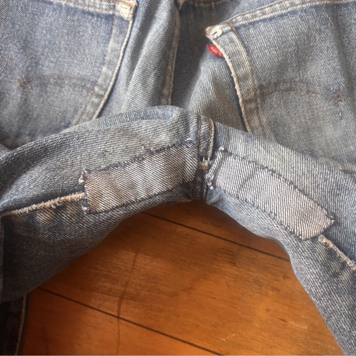 Levi's Vintage USA made Levi's 501 blue jeans Size US 27 - 3 Thumbnail