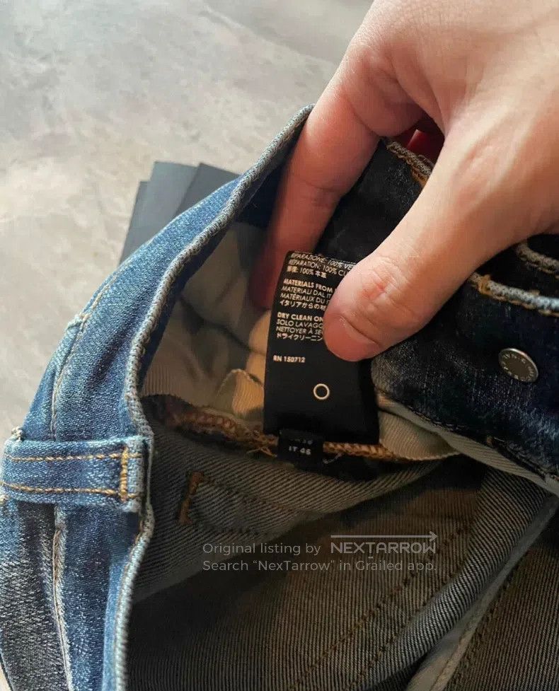 Amiri Amiri Size 30 Phantom blue mx1 jeans Size US 30 / EU 46 - 6 Thumbnail