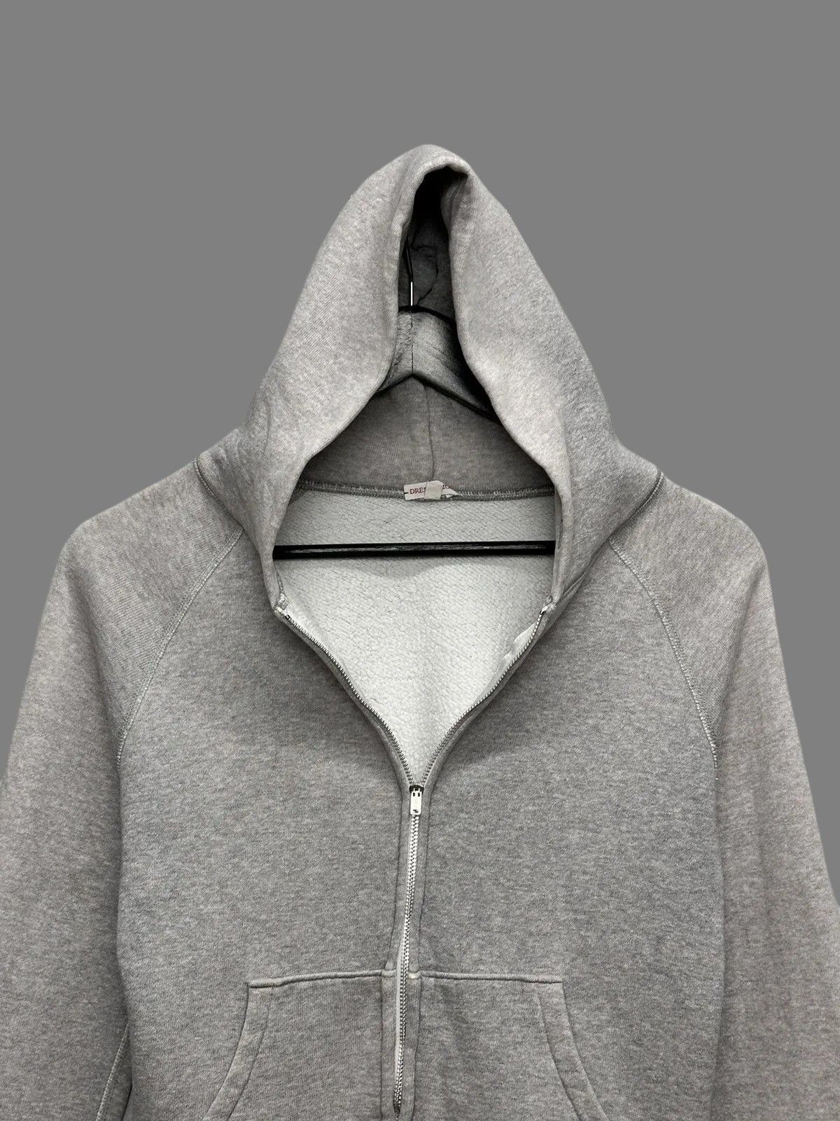 If Six Was Nine Grey Women’s Hoodie Minimal Streetwear Oversized Style Size S / US 4 / IT 40 - 3 Thumbnail