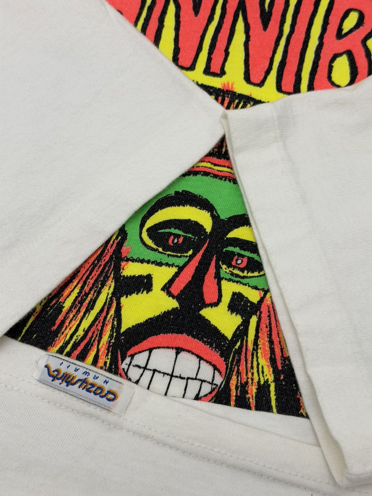 Vintage Vintage 90s Crazy Shirts Hawaii Cannibal Cafe Single Stitch Size US L / EU 52-54 / 3 - 11 Thumbnail