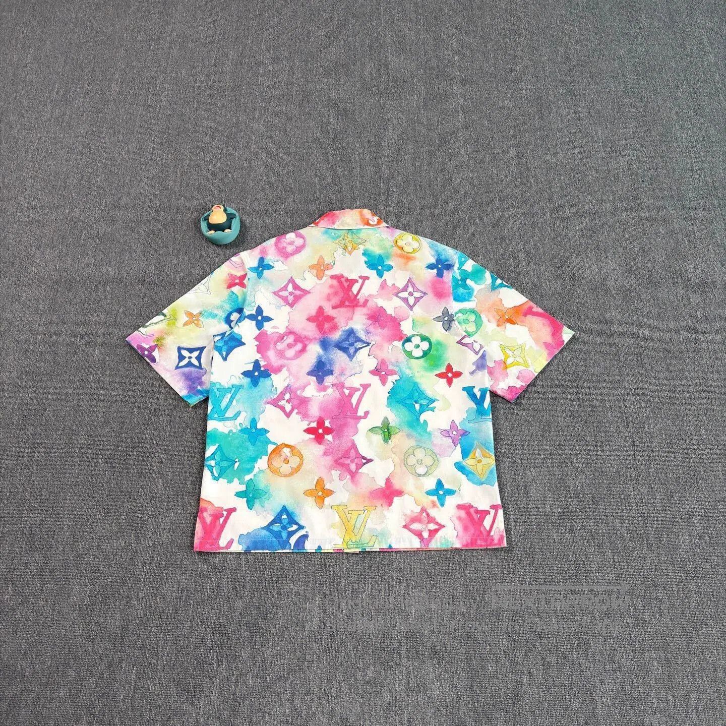 Louis Vuitton Multi Color Short Sleeve Button Up Shirt. Size US L / EU 52-54 / 3 - 2 Thumbnail