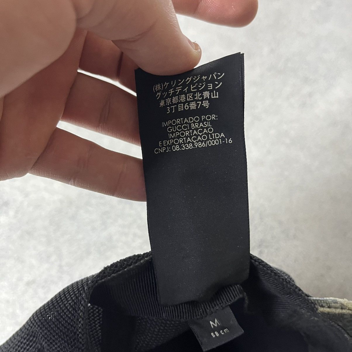 Gucci Gucci Men's Black monogram cap Size 36 - 10 Thumbnail