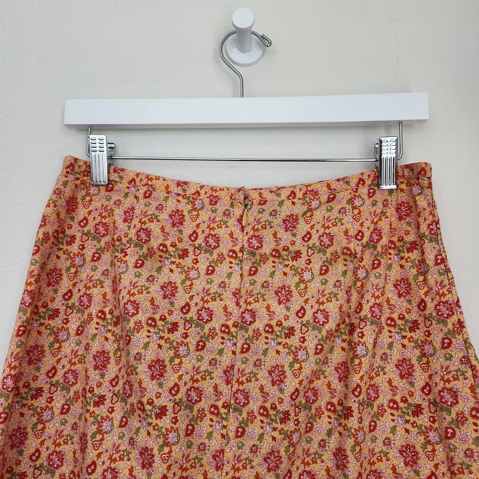 Vintage Vintage Floral Paisley Patterned Midi Pencil Skirt M Size 30" / US 8 / IT 44 - 10 Thumbnail