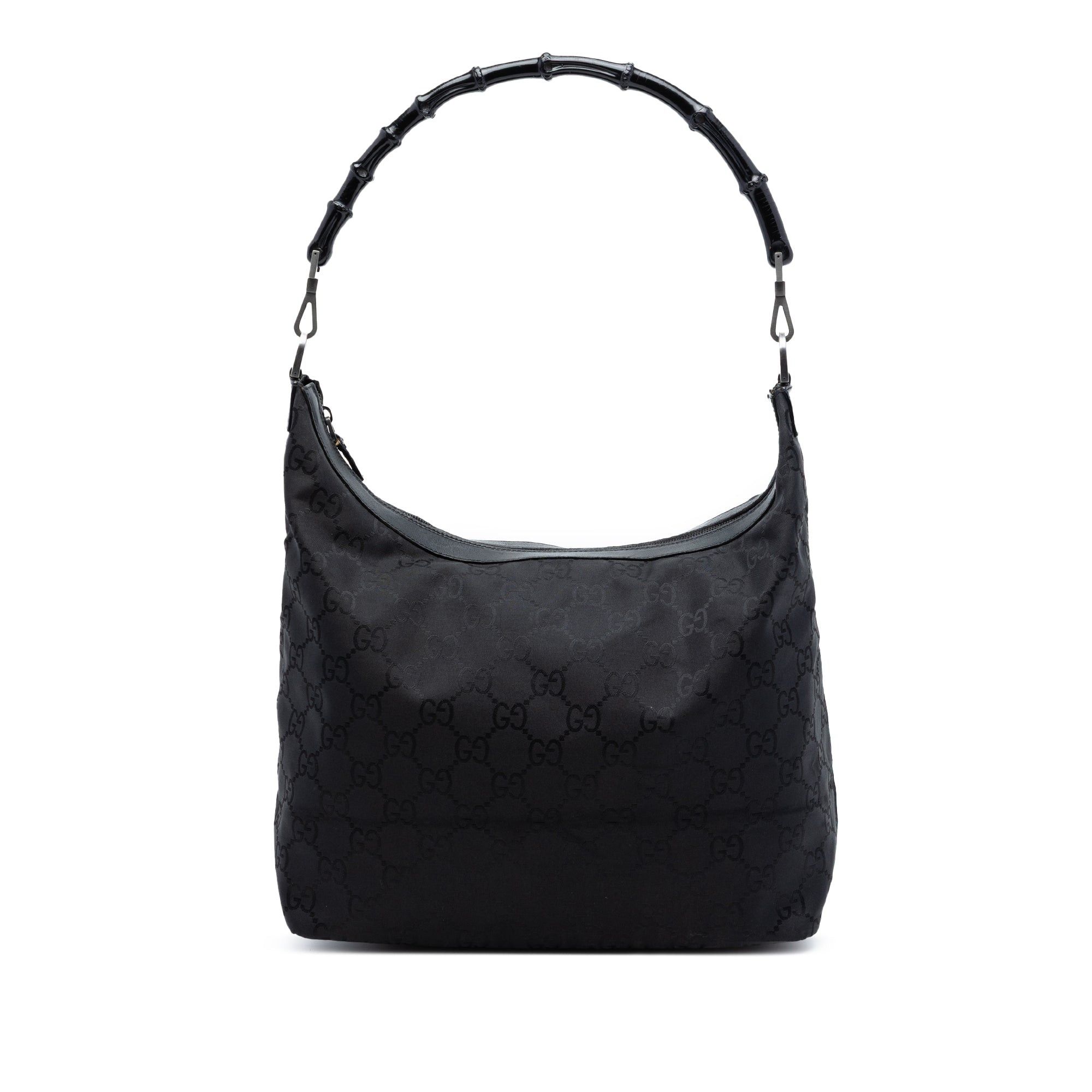 Gucci GG Nylon Bamboo Shoulder Bag Size ONE SIZE - 1 Thumbnail