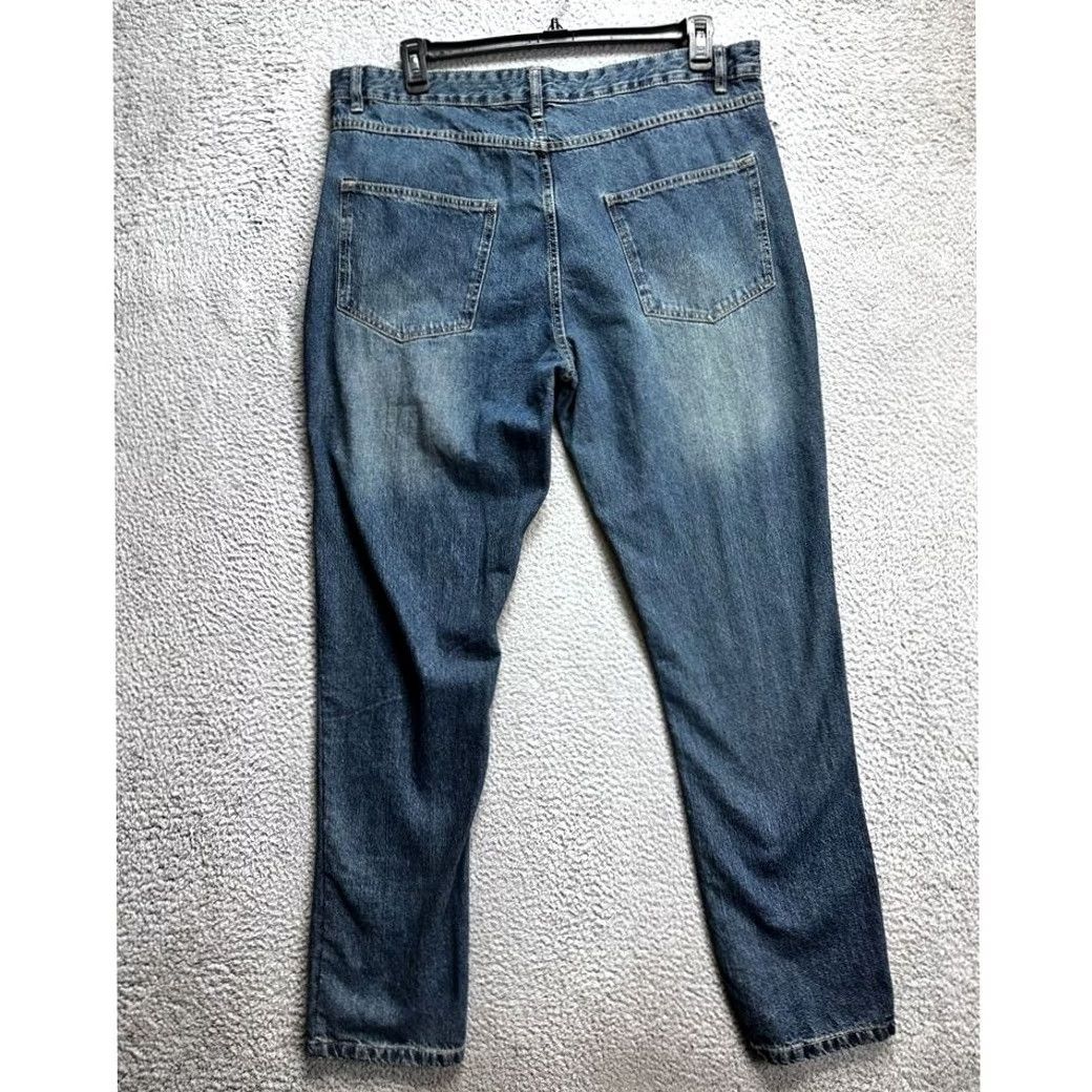 Gap Gap Jeans Men 40X32 Blue Distressed Straight Denim Pants Preppy 5 Pocket Jeans Regular Inseam 32 N/A Size US 40 / EU 56 - 2 Thumbnail