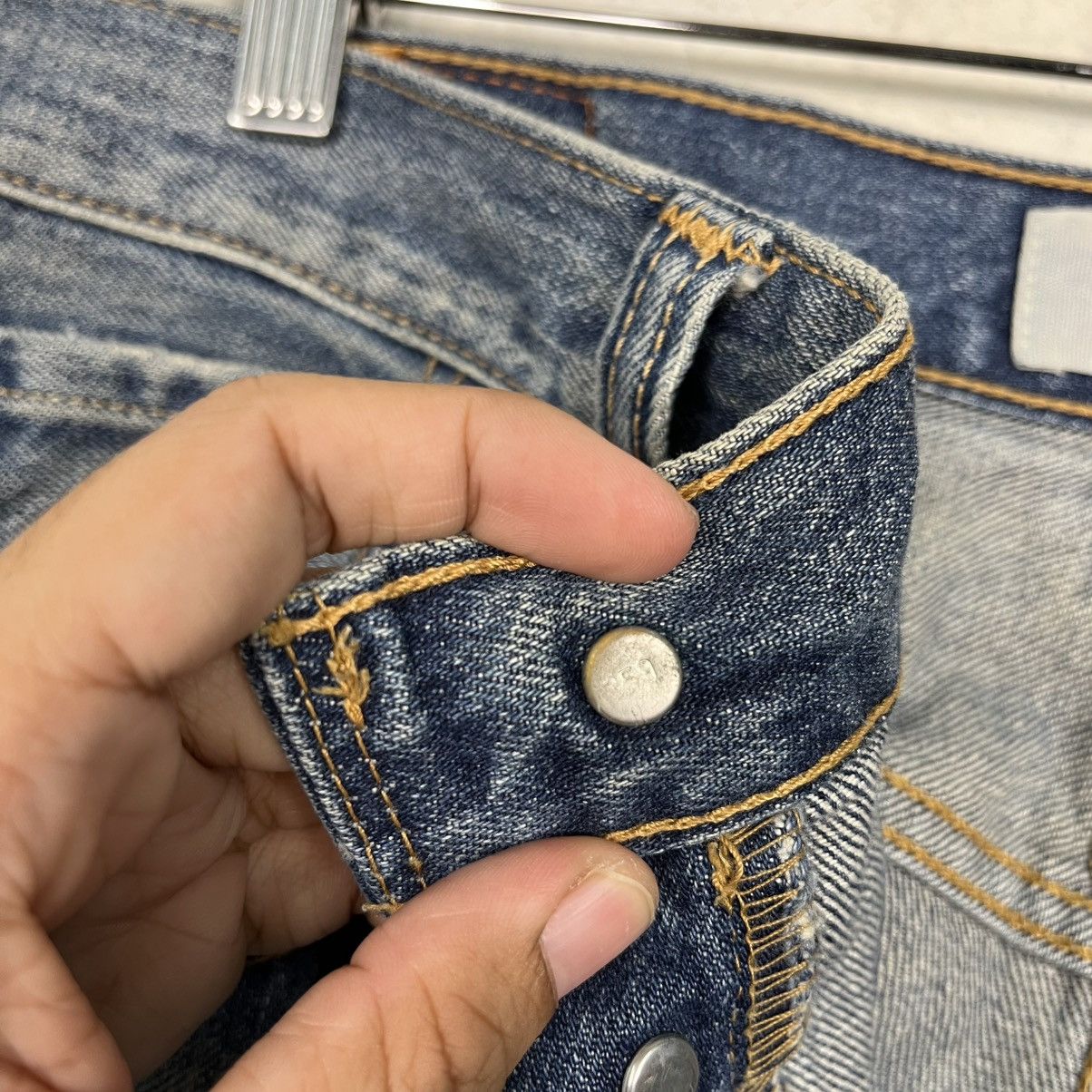 Levi's Vintage Y2k Levis Distressed Denim Size US 34 / EU 50 - 20 Thumbnail
