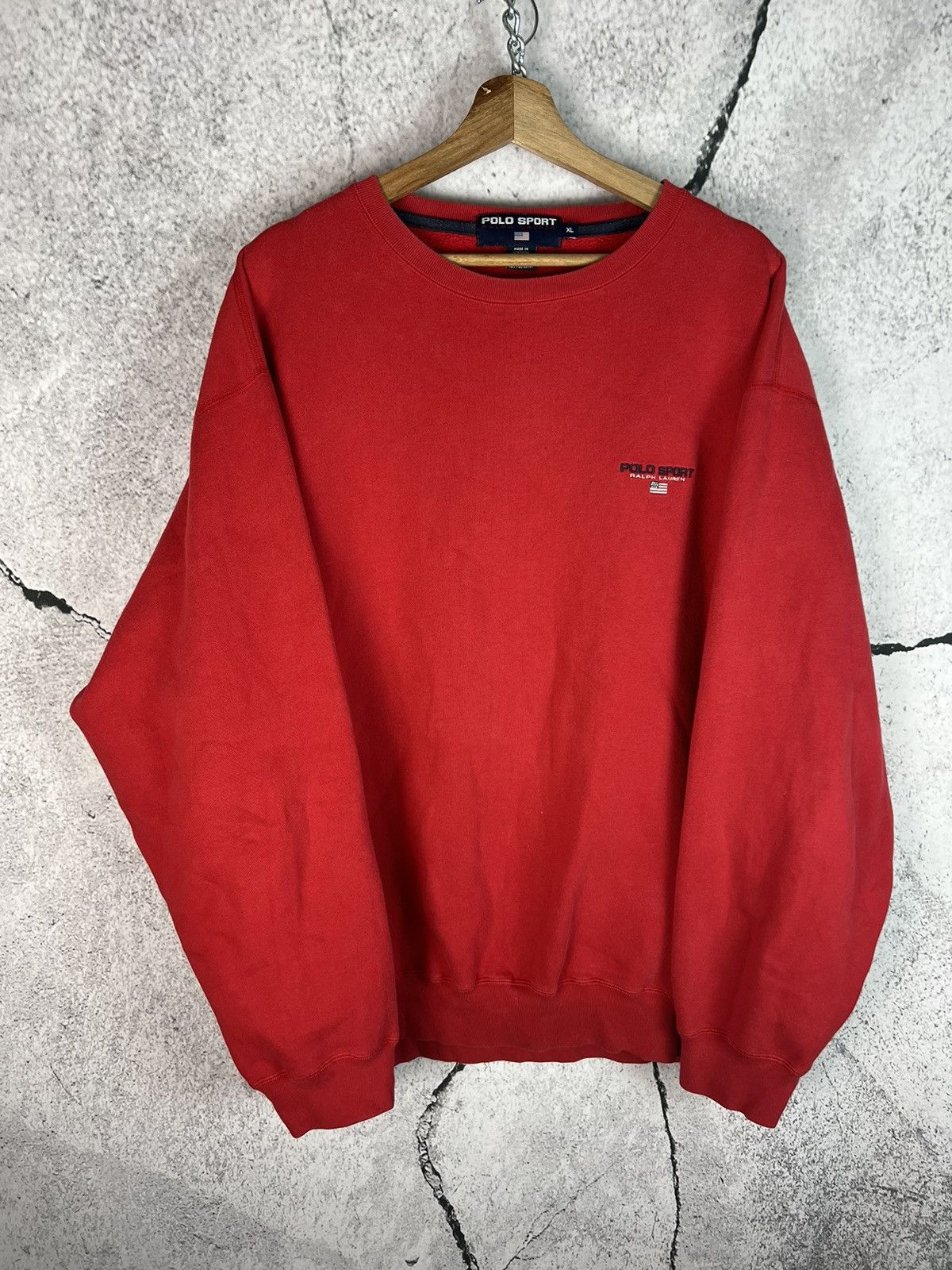 Polo Ralph Lauren Vintage Polo Jeans Ralph Lauren Logo Crewneck Sweatshirt Size US XL / EU 56 / 4 - 1 Thumbnail