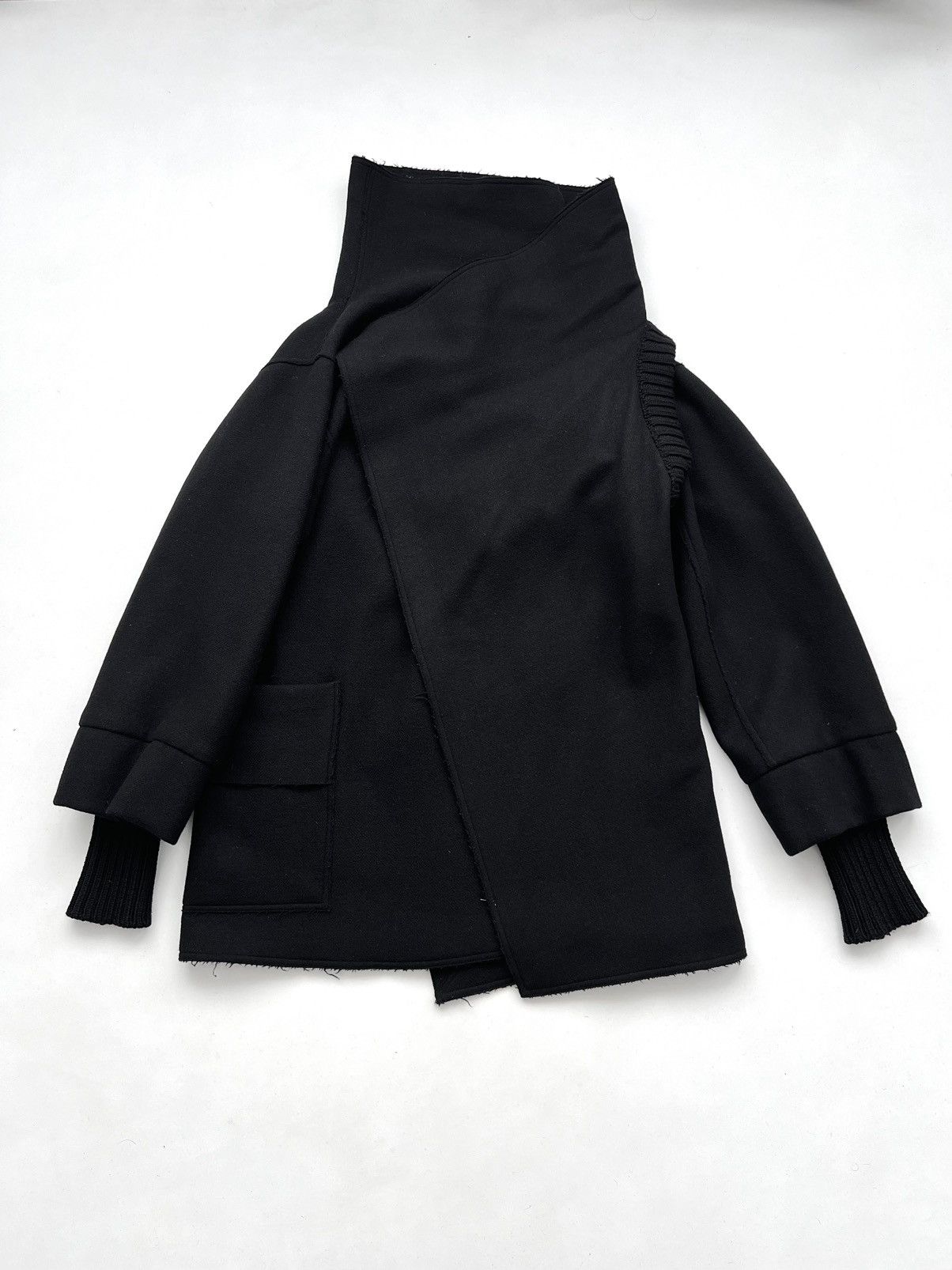 Ann Demeulemeester 🔥AW12-13 Isabel Benenato “No Proper” Cape Coat Size US M / EU 48-50 / 2 - 4 Thumbnail