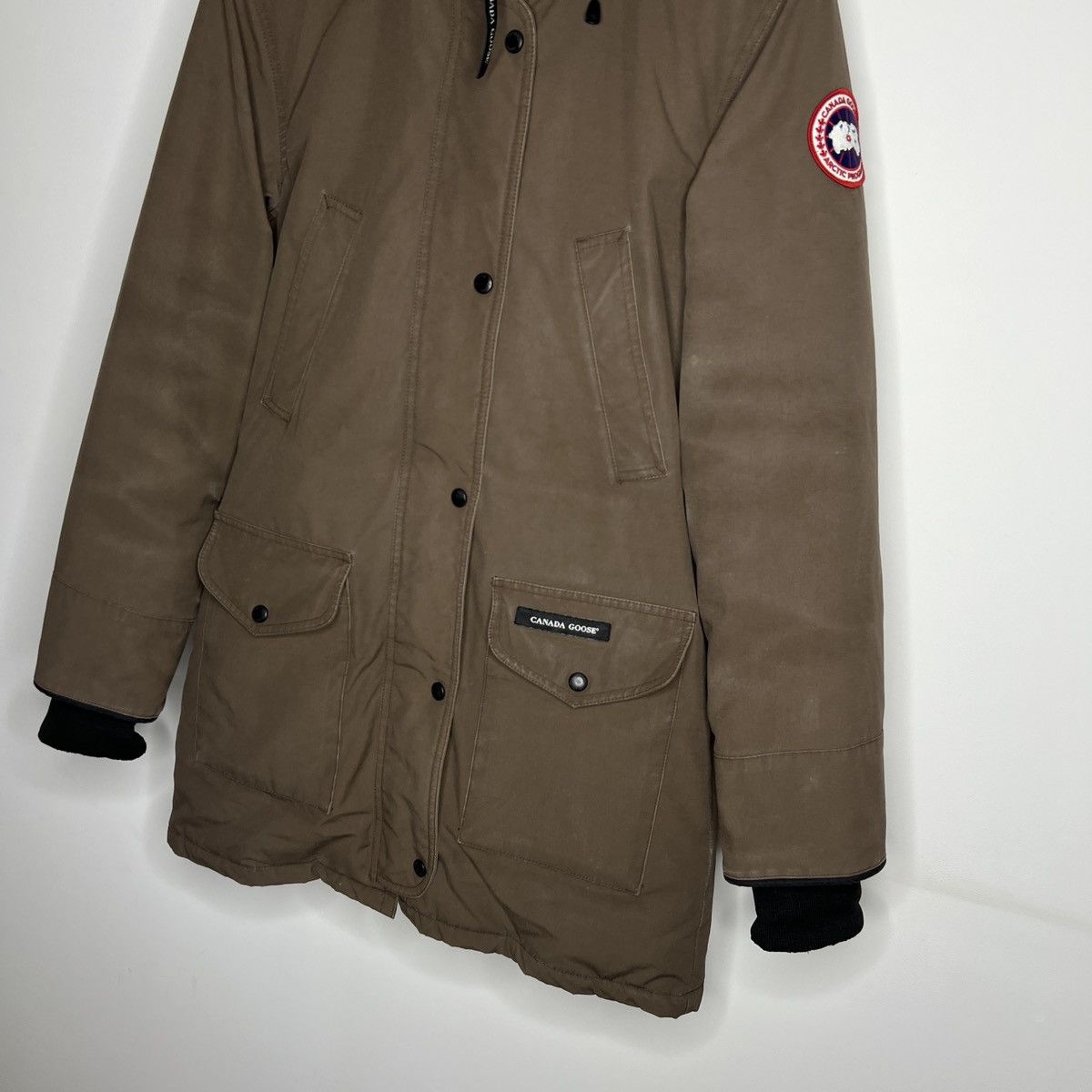 Canada Goose Canada Goose Trillium Parka winter down jacket hood Coyote Size S / US 4 / IT 40 - 2 Thumbnail