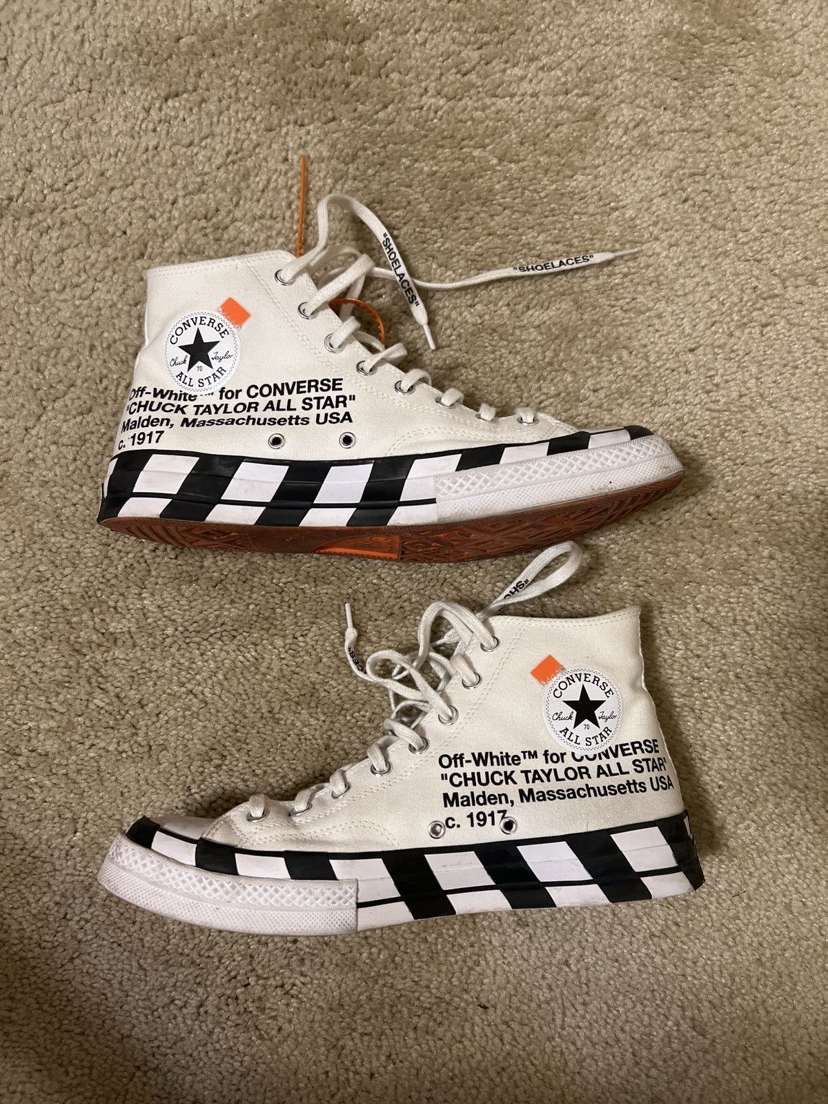 Converse off white grailed hotsell