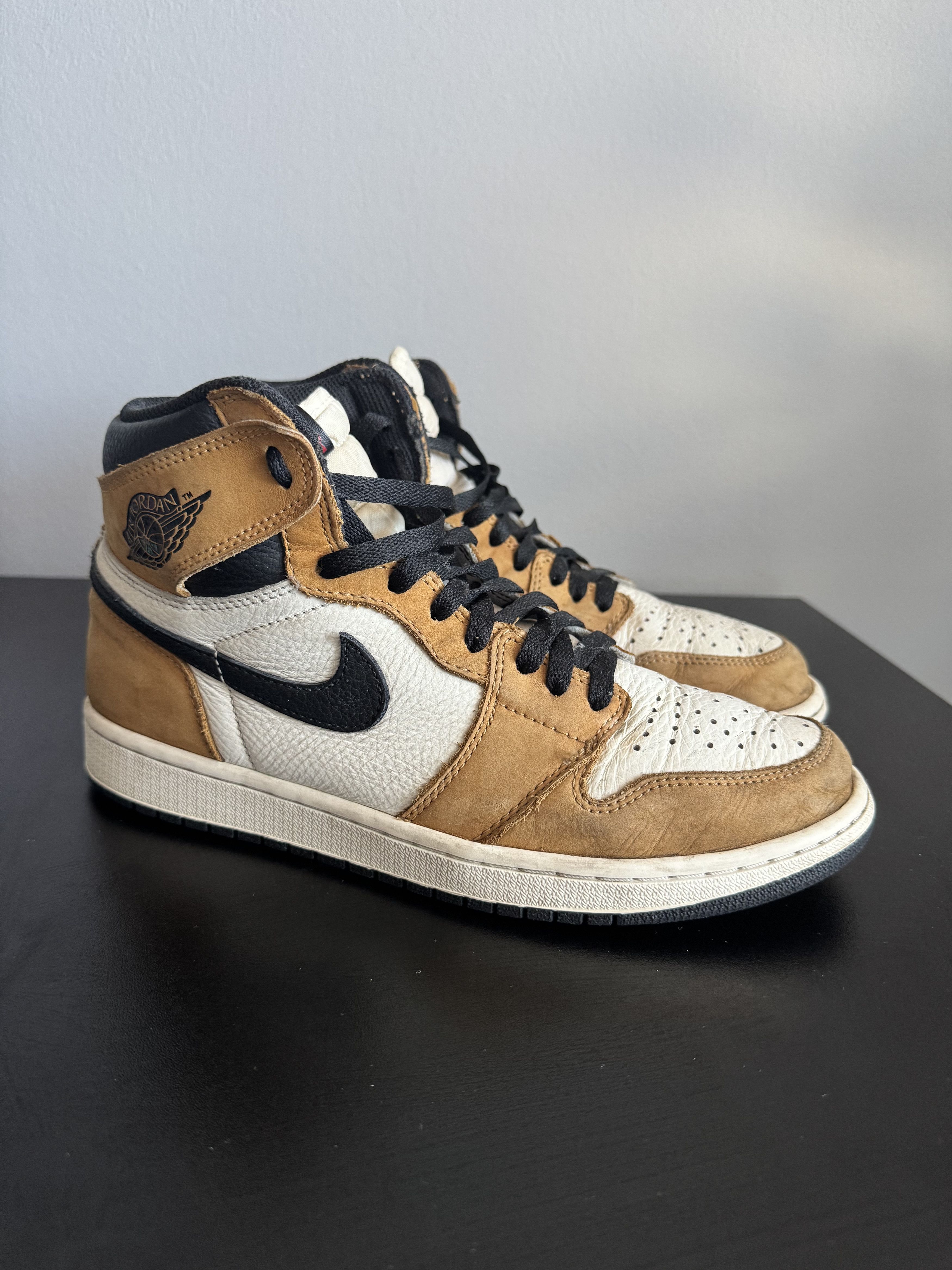 Jordan Brand Nike Air Jordan 1 High Rookie Of The Year bred banned royal Size US 9 / EU 42 - 3 Thumbnail