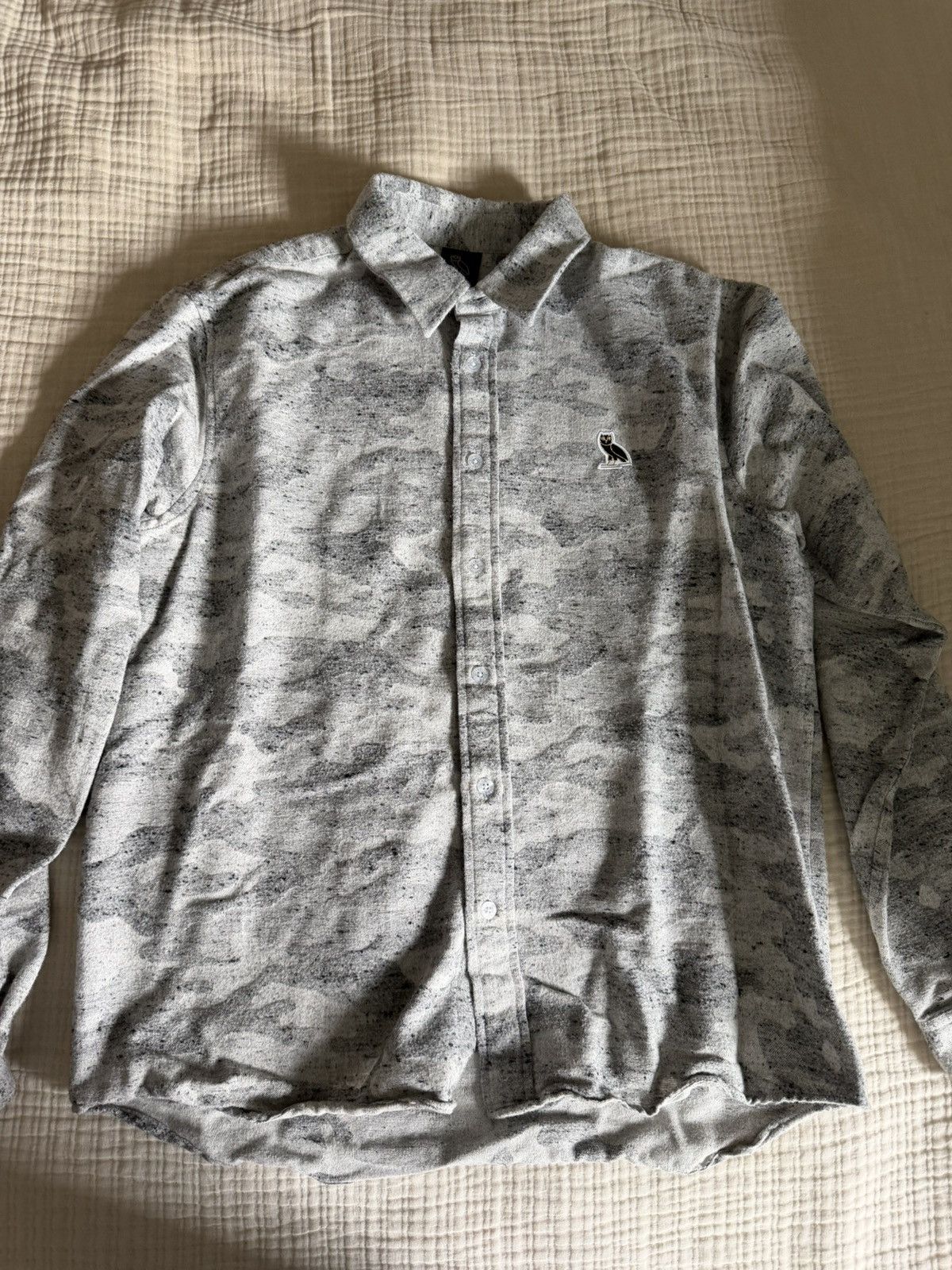 October's Very Own OVO Owl Camo Button Up Size US L / EU 52-54 / 3 - 1 Thumbnail