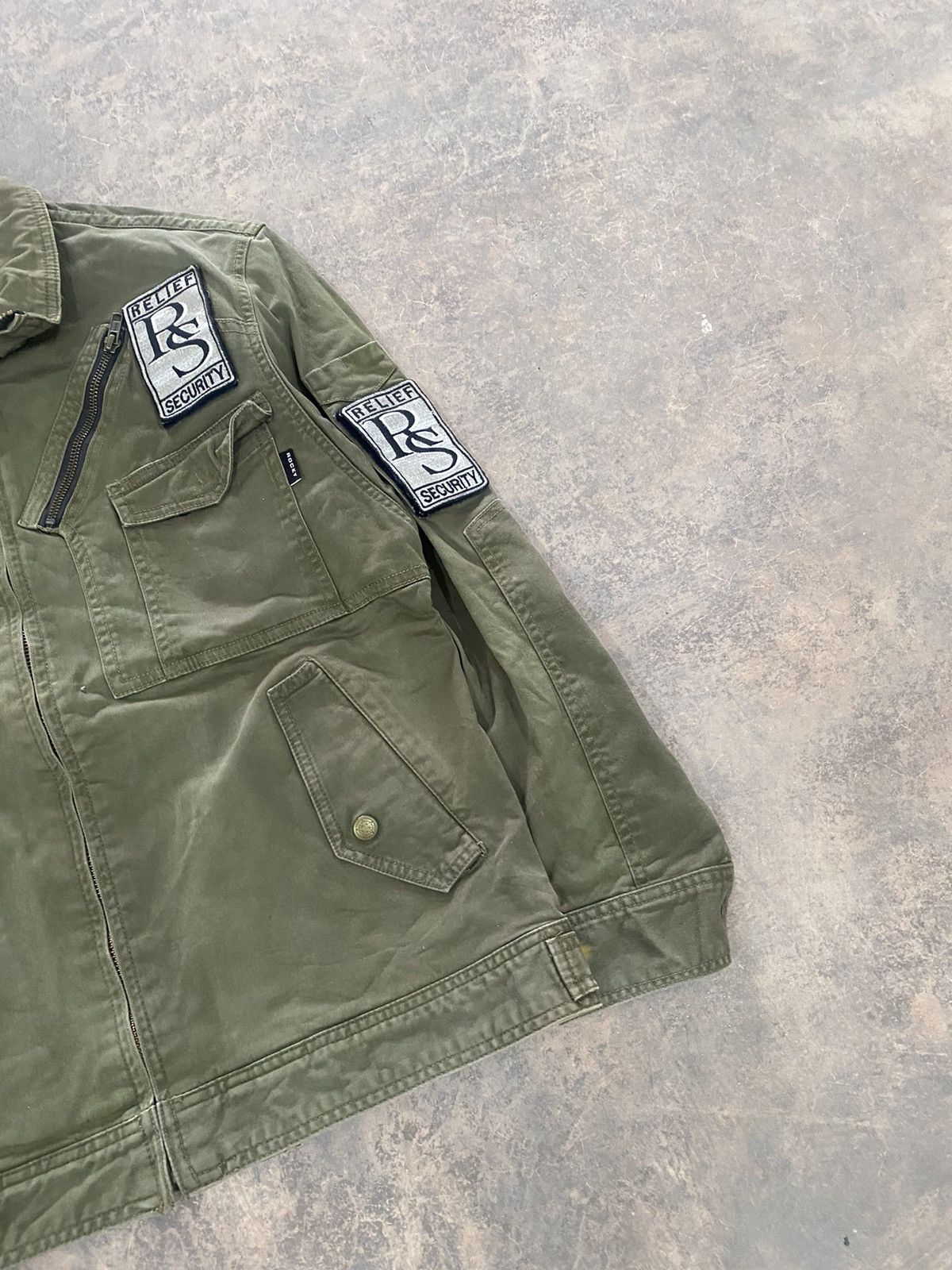 Japanese Brand Faded Rocky Military Gear Punk 80s Grunge Lgb Size US L / EU 52-54 / 3 - 19 Thumbnail