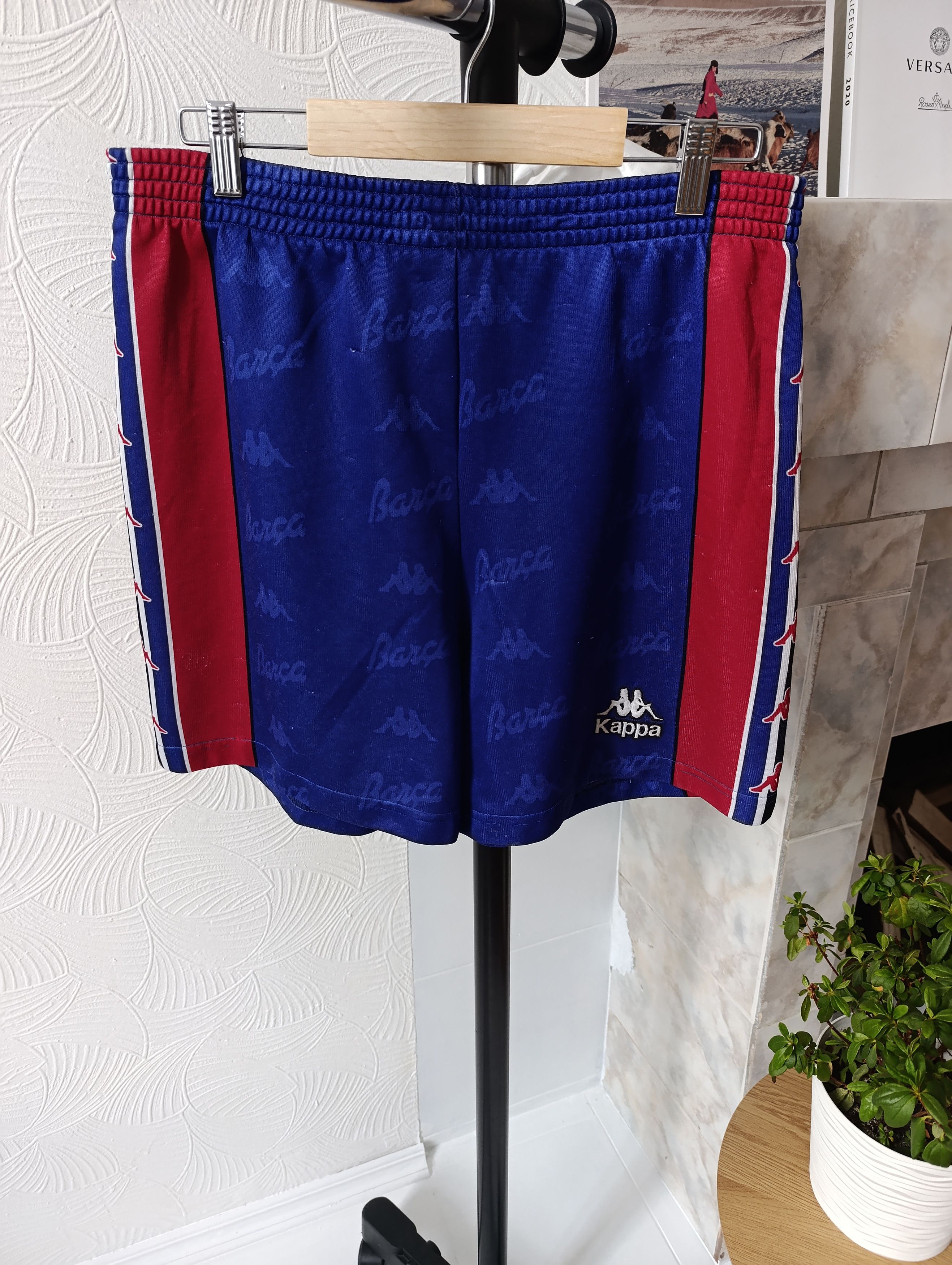 Kappa × Vintage KAPPA BARCELONA VINTAGE MENS SHORTS Size US 34 / EU 50 - 1 Thumbnail