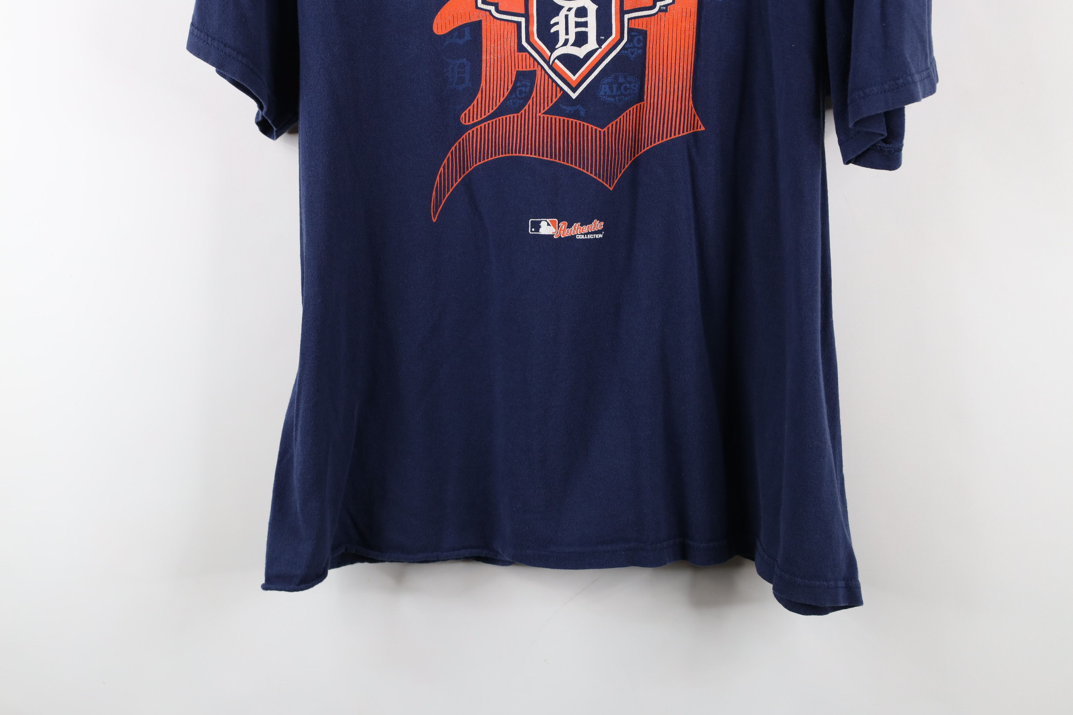 Majestic × Vintage Vintage Majestic AL Champs Detroit Tigers Baseball T-Shirt Size US XL / EU 56 / 4 - 3 Thumbnail