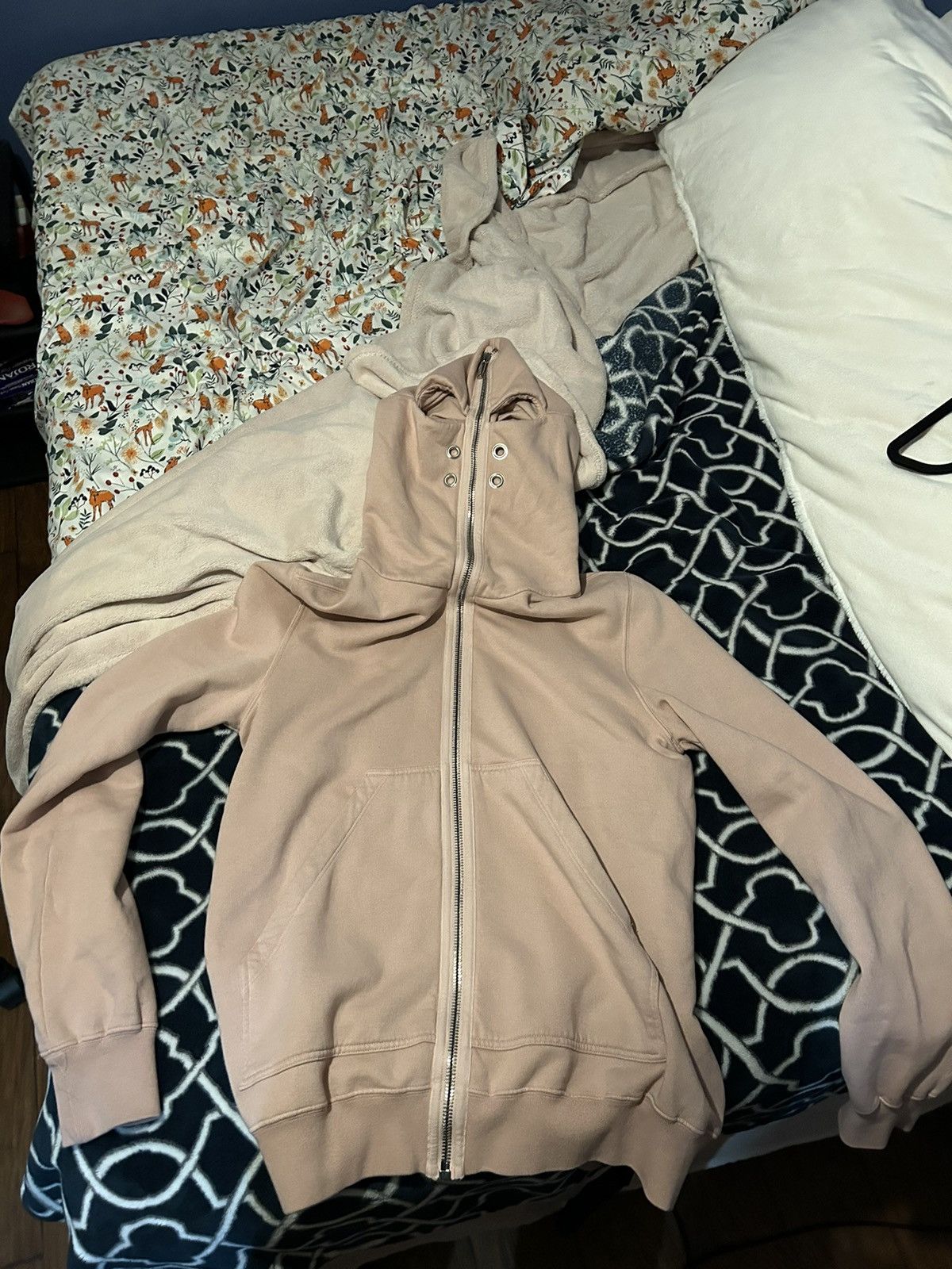 Rick Owens × Rick Owens Drkshdw Rick Owen drkshdw gimp zip up hoodie Size US M / EU 48-50 / 2 - 3 Thumbnail