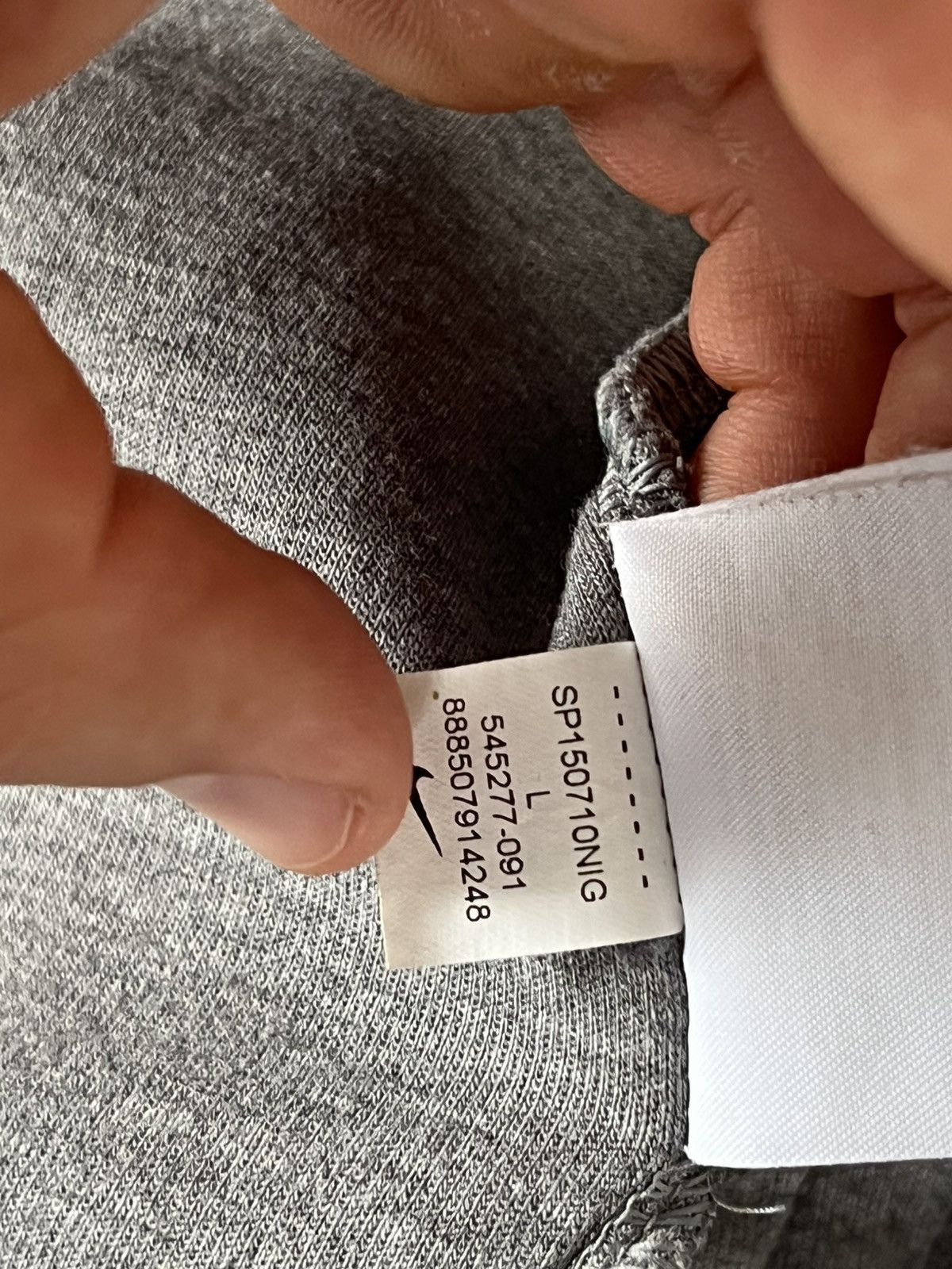 Designer × Nike ‼️Nike Tech Fleece Gray/Green Monochrome Zip Hoodie‼️ Size US L / EU 52-54 / 3 - 21 Thumbnail