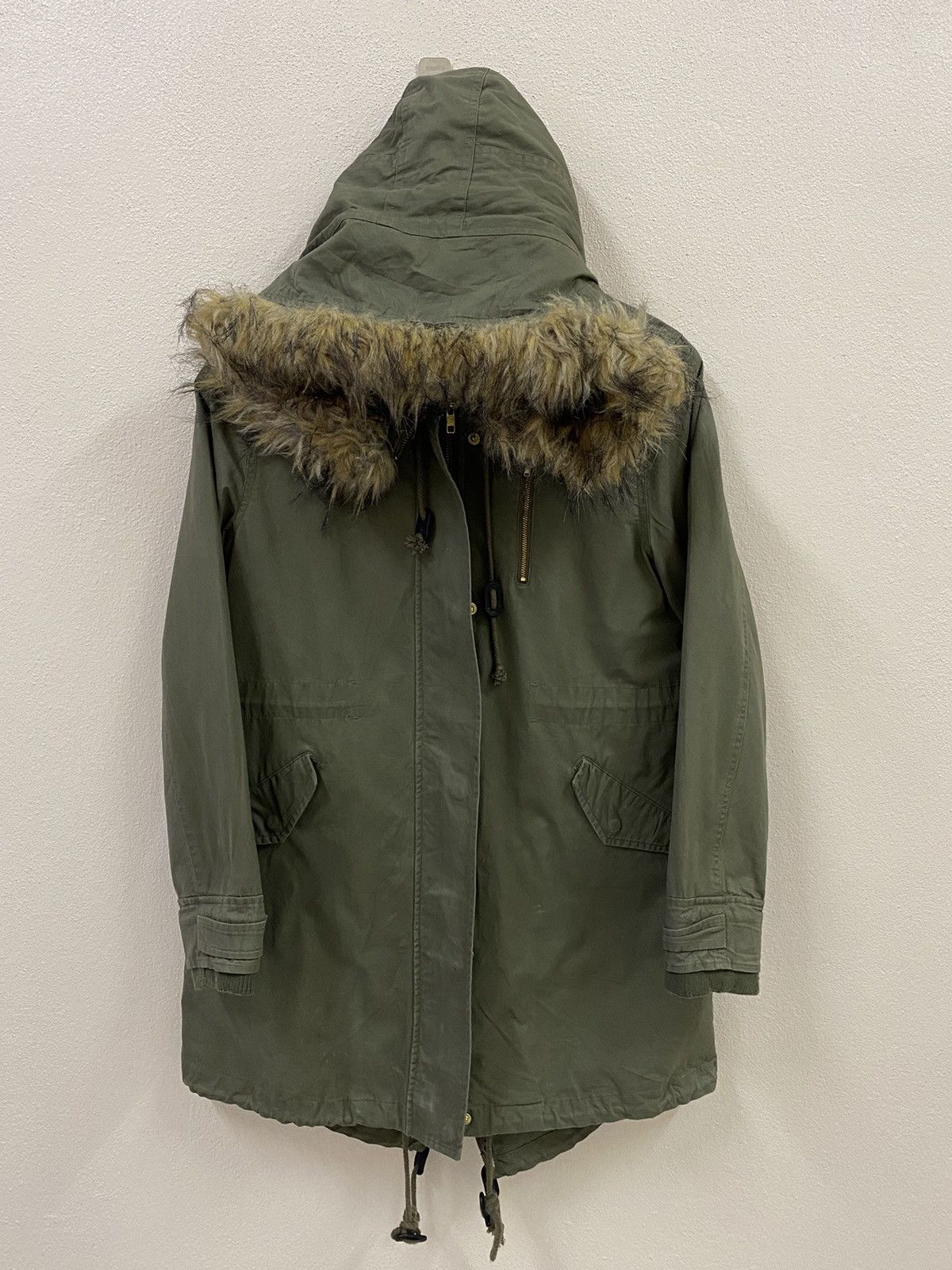 Japanese Brand × Vintage Elvence - Deux Parka Fur Jacket Size US M / EU 48-50 / 2 - 1 Thumbnail