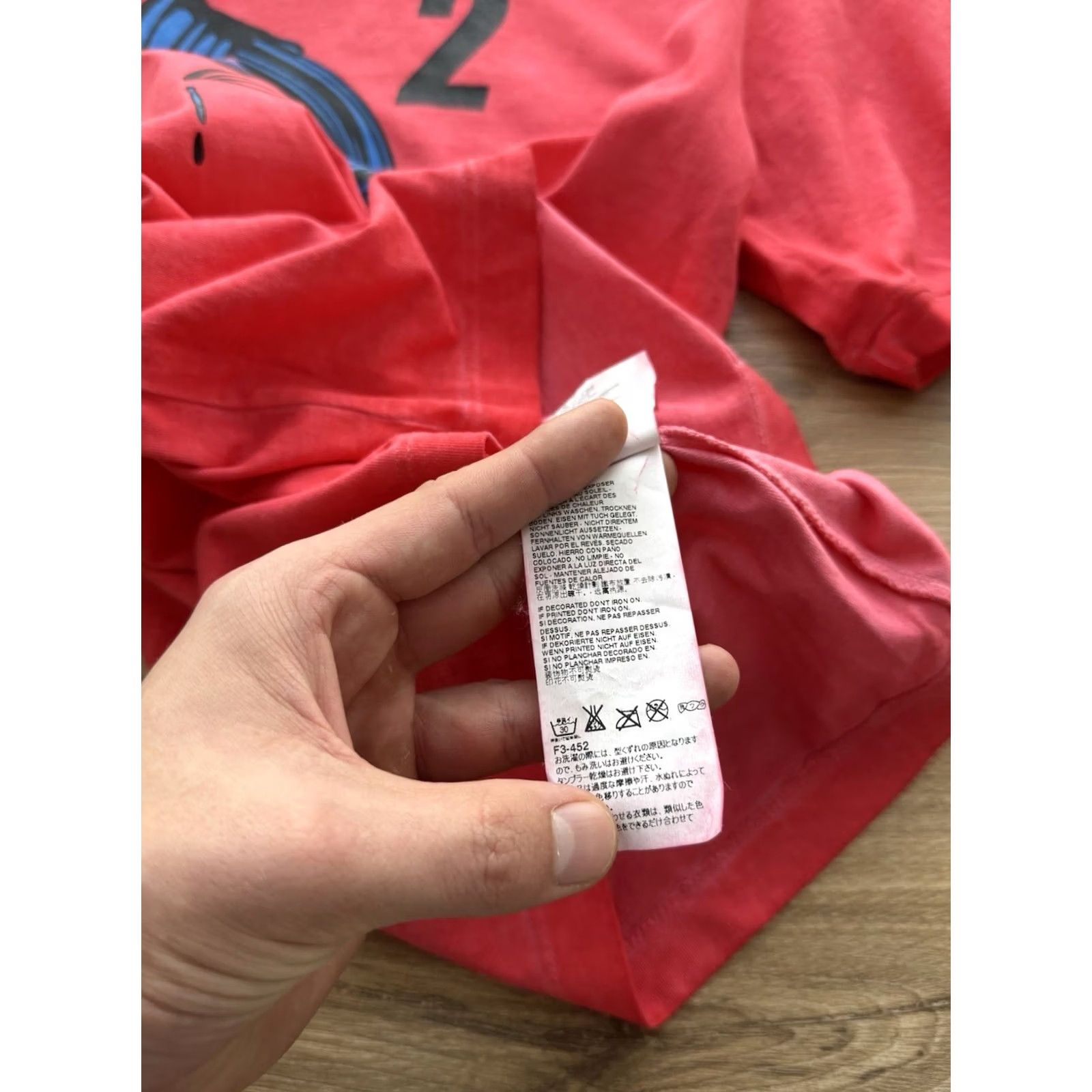 Dsquared2 VINTAGE Dsquared2 T-Shirt Mens Short Sleeve Red S Logo 90s Y2K Fashion Sports Casual Cotton Size US S / EU 44-46 / 1 - 8 Thumbnail