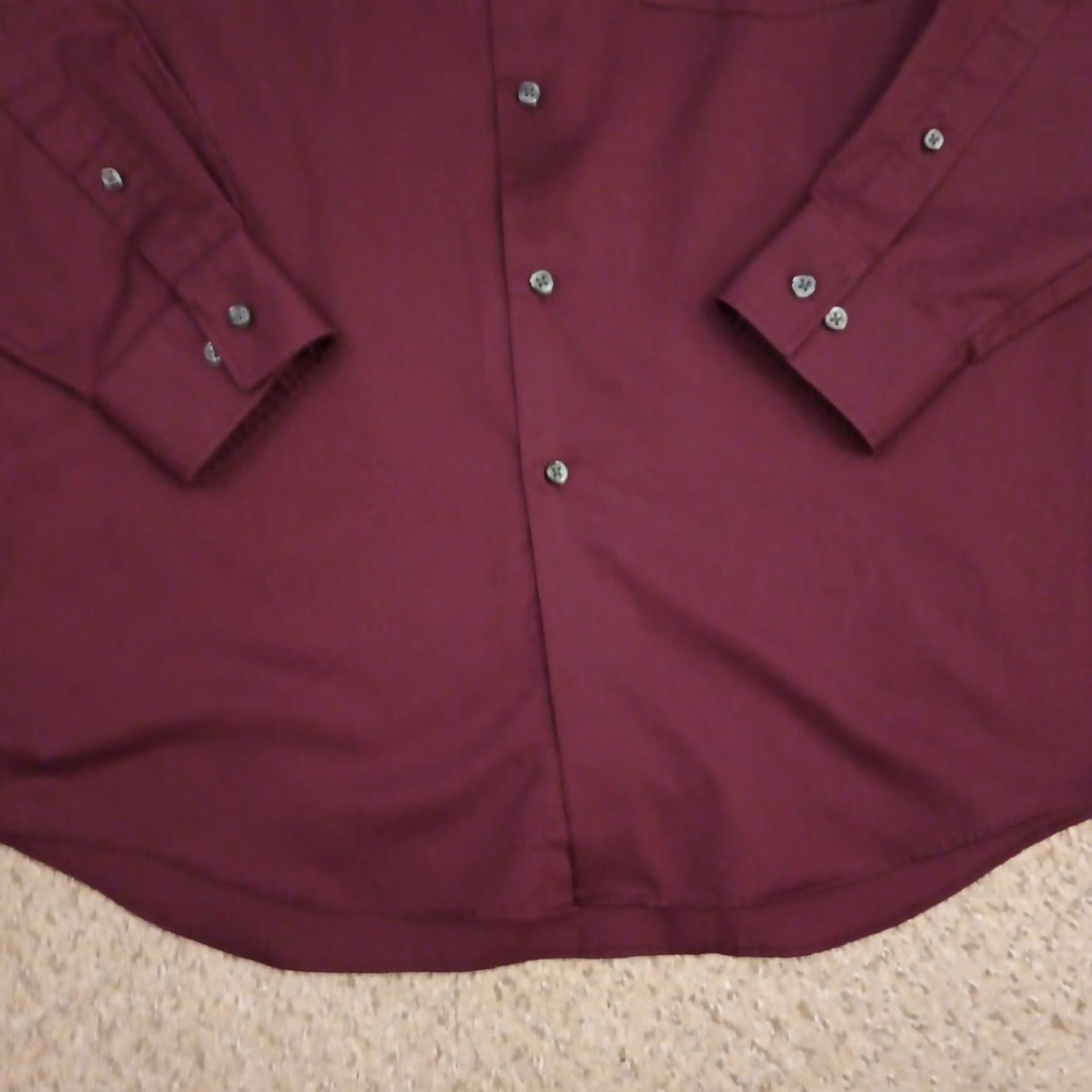 Van Heusen **Van Heusen Mens Button-Up Long Sleeve Red Collar Shirt** User: **Van Heusen Mens Long Sleeve Button-Up Red Collar Shirt** Size US L / EU 52-54 / 3 - 3 Thumbnail