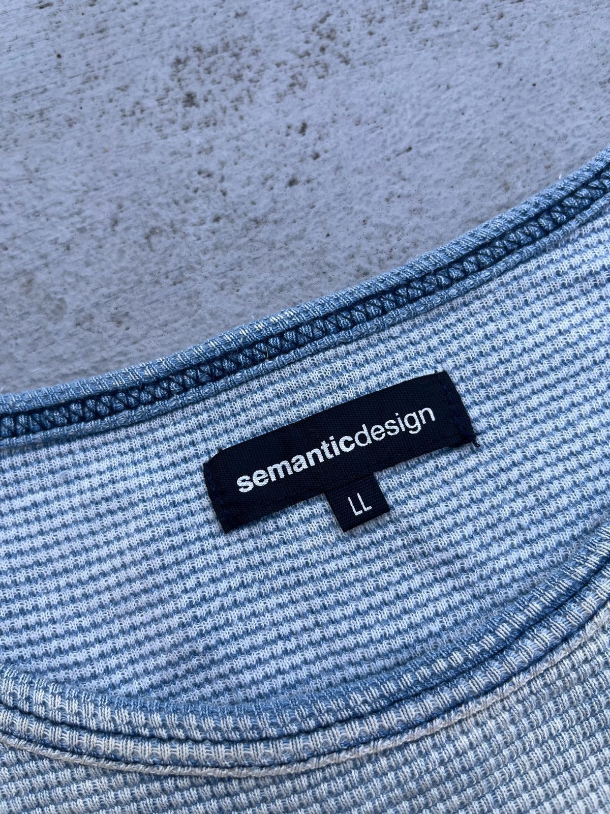 Le Grande Bleu (L.G.B.) Semantic Design Pocket Tee Size US S / EU 44-46 / 1 - 8 Thumbnail