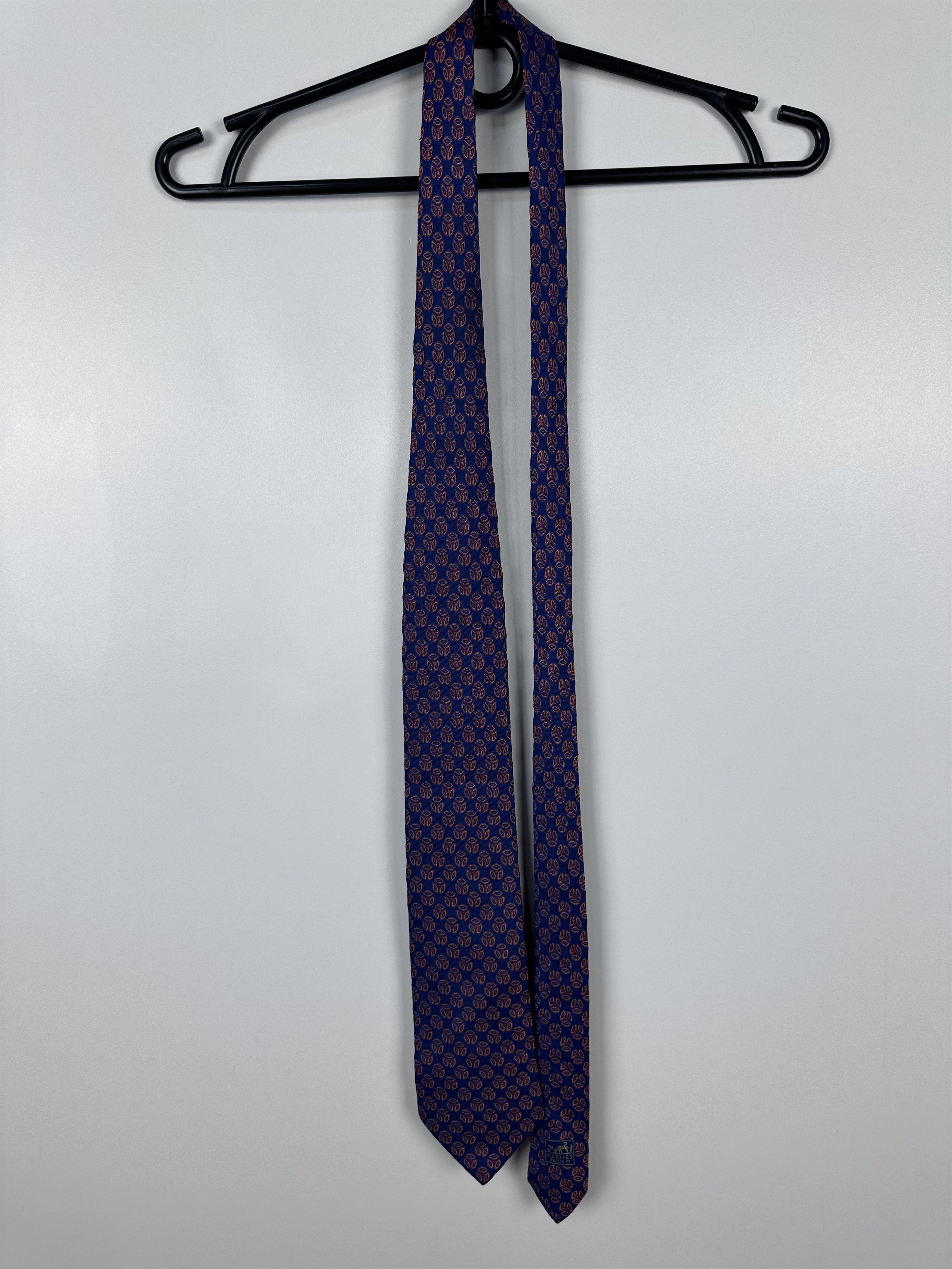 Grailed × Hermes Authentic HERMES Necktie Pattern Tie Multi-Color Silk Blue Size ONE SIZE - 3 Thumbnail