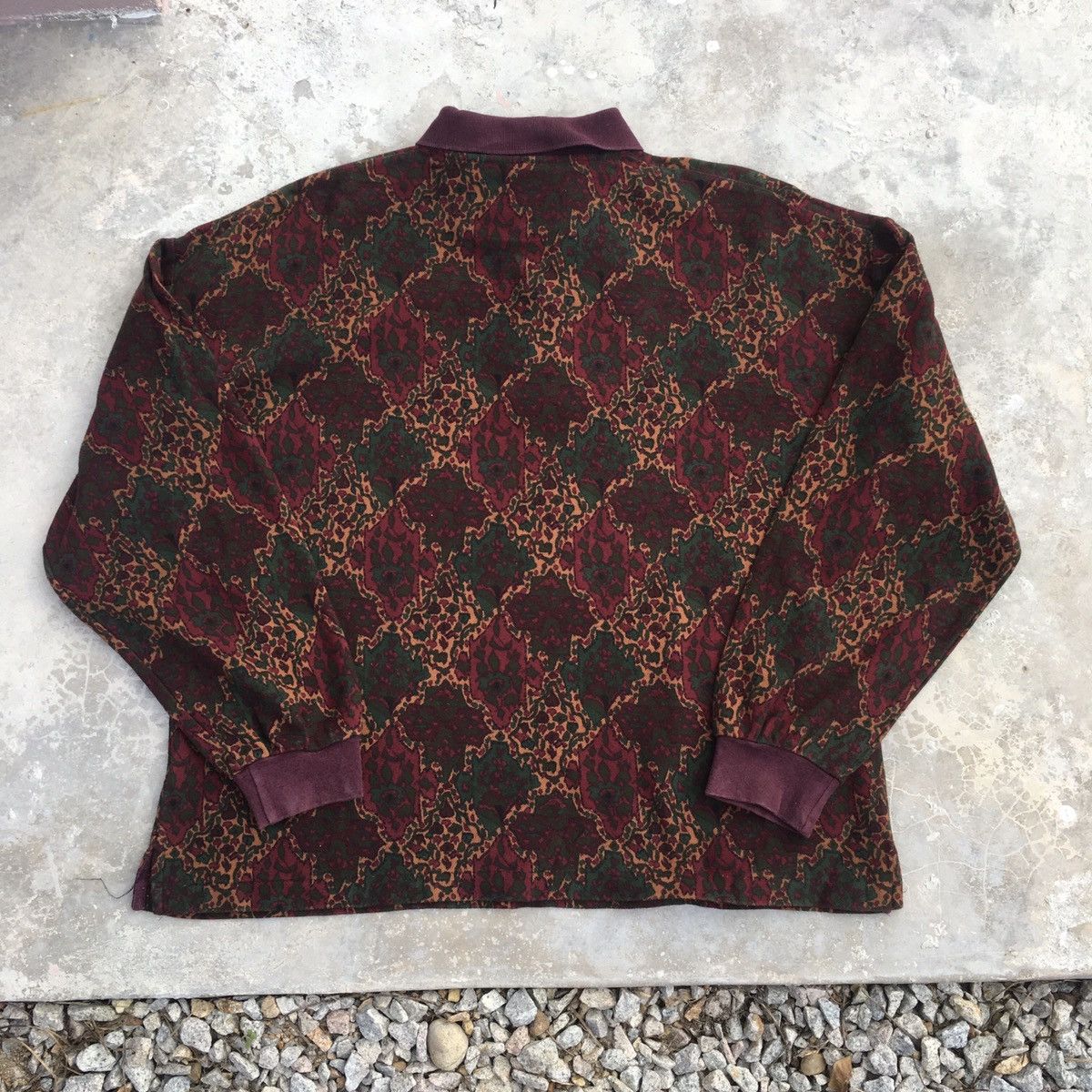 Chaps Ralph Lauren Vintage RALPH LAUREN Long Sleeve Polo Tee Made in USA Size US L / EU 52-54 / 3 - 5 Thumbnail