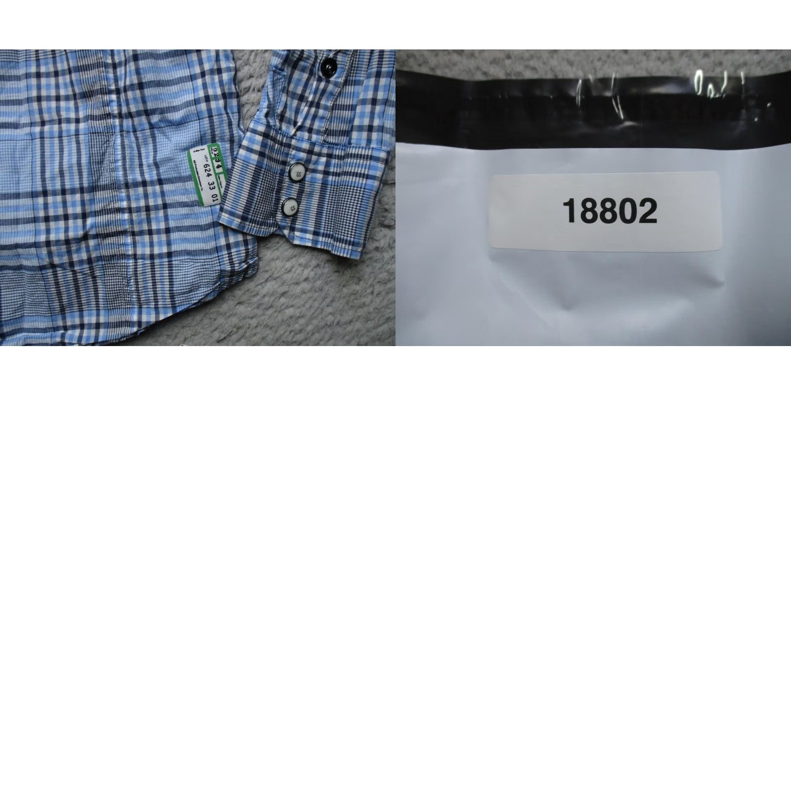 Vintage G-Star RAW Shirt Mens L Blue Plaid Long Sleeve Button Up Size US L / EU 52-54 / 3 - 9 Thumbnail