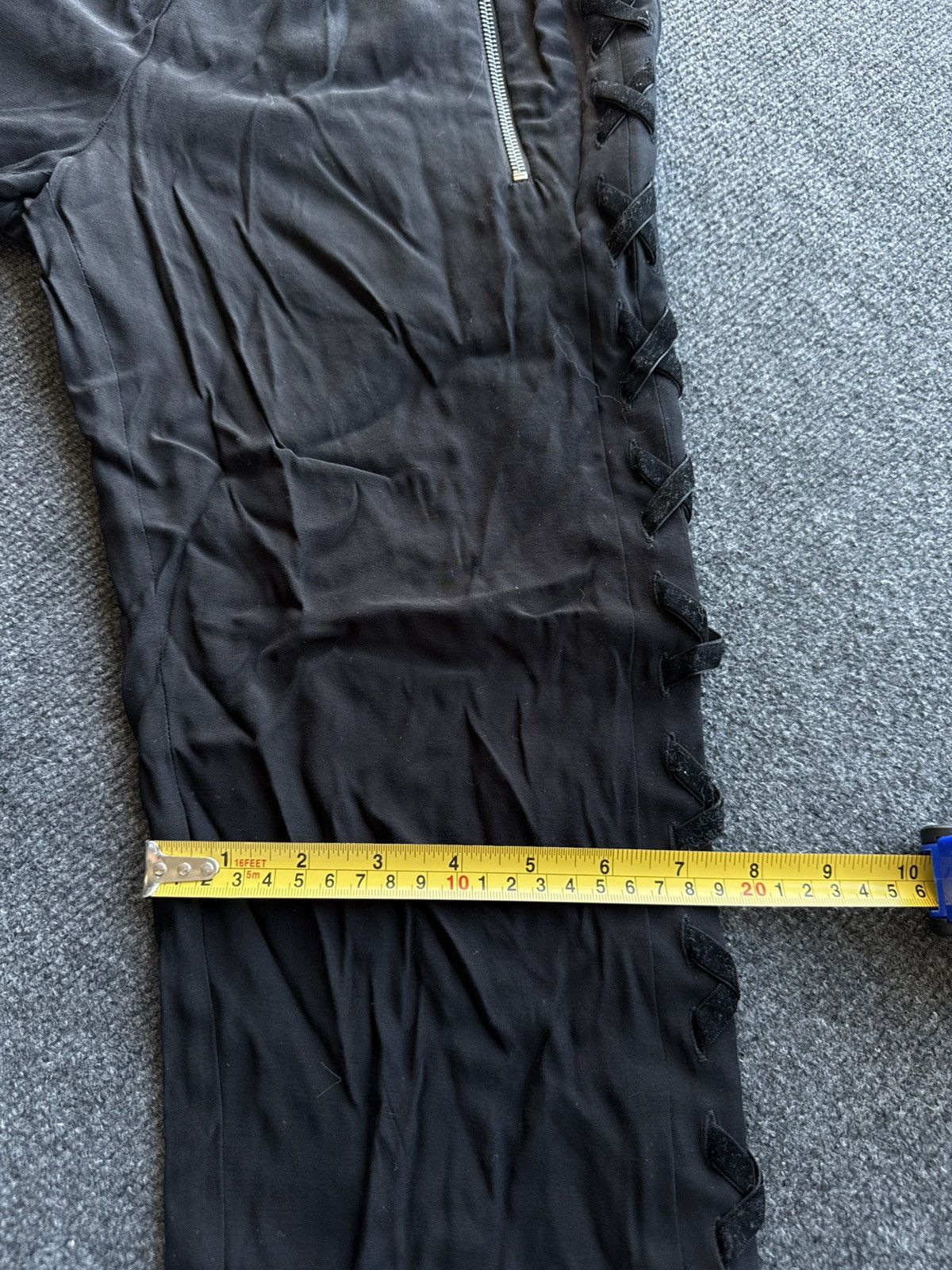 The Kooples The Kooples Sport Avant Garde Rick style Lace Up Pants XS Size 26" / US 2 / IT 38 - 21 Thumbnail