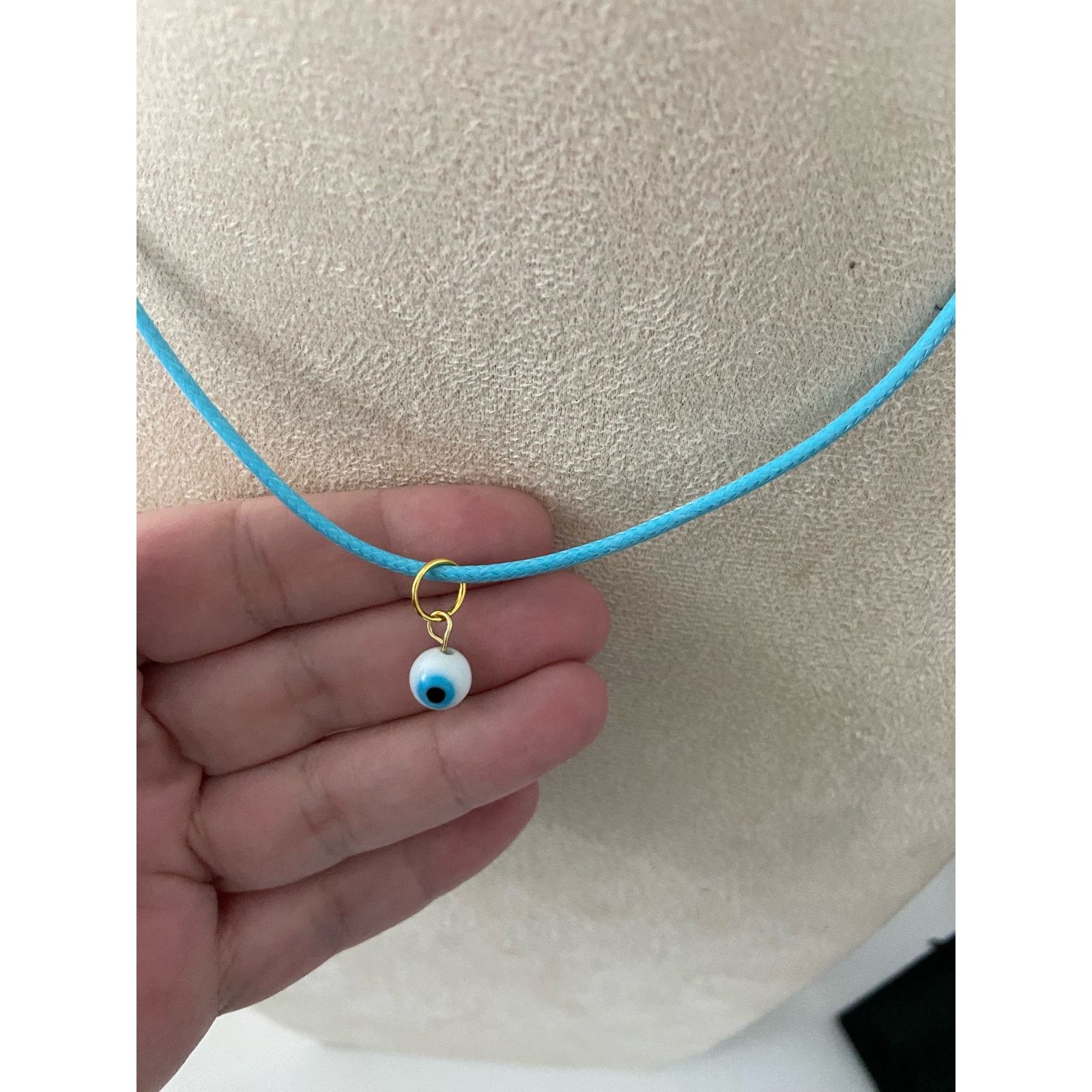 Handmade eye pendant necklace Size ONE SIZE - 4 Thumbnail