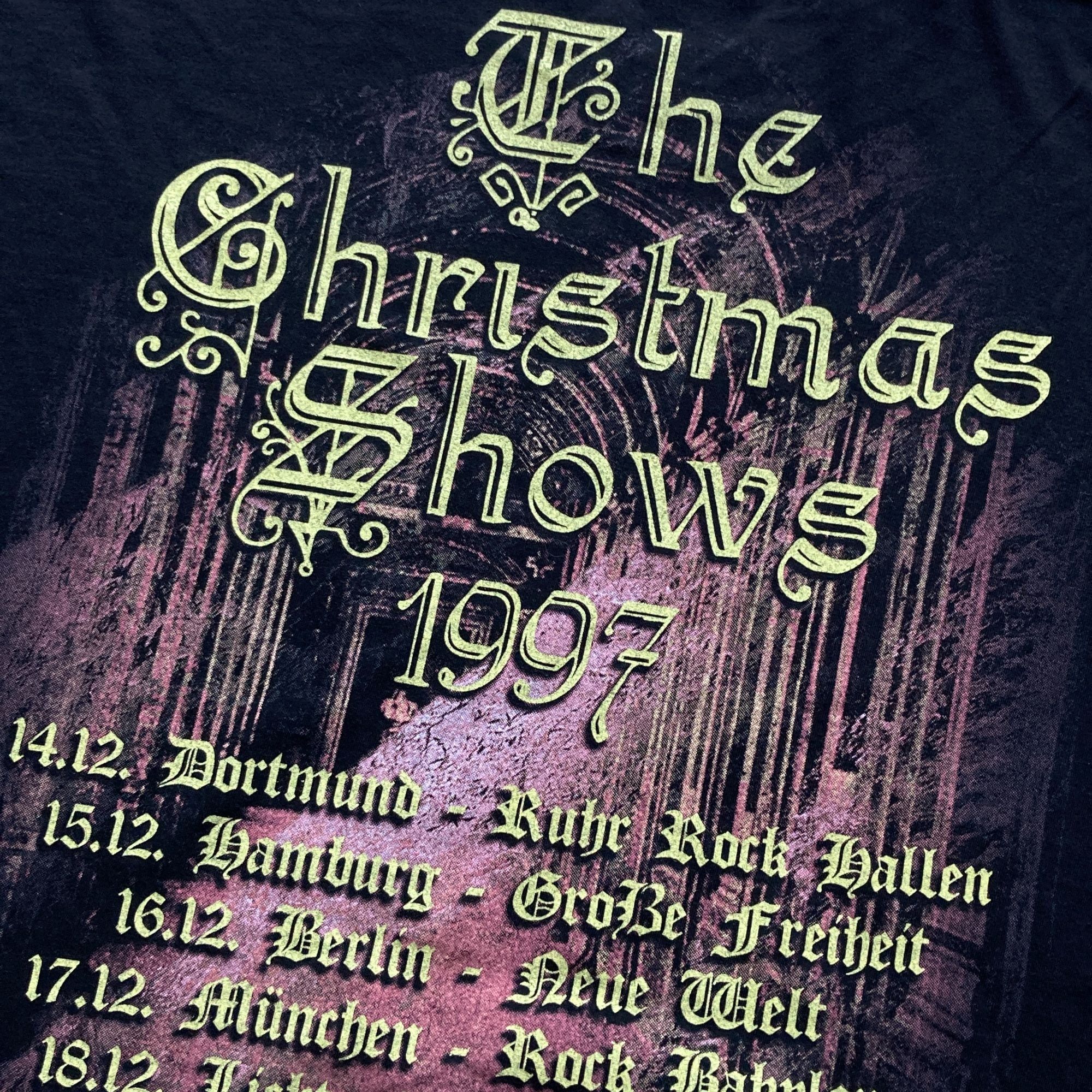 Other 1997 RAGE AND LINGUA MORTIS ORCHESTRA, CHRISTMAS SHOWS TOUR, Size US XL / EU 56 / 4 - 7 Thumbnail