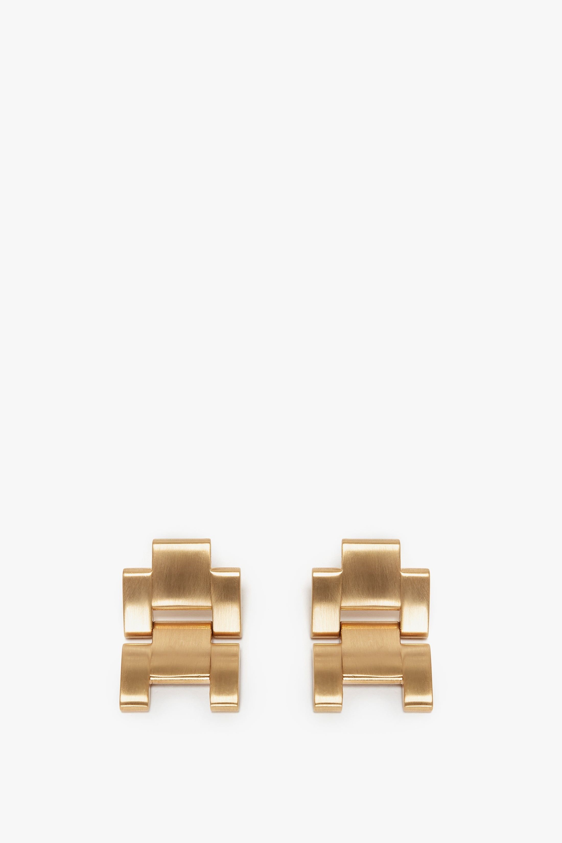 Victoria Beckham o1mle0525 Size: OS / Exclusive Jumbo Chain Earrings Size ONE SIZE - 1 Thumbnail