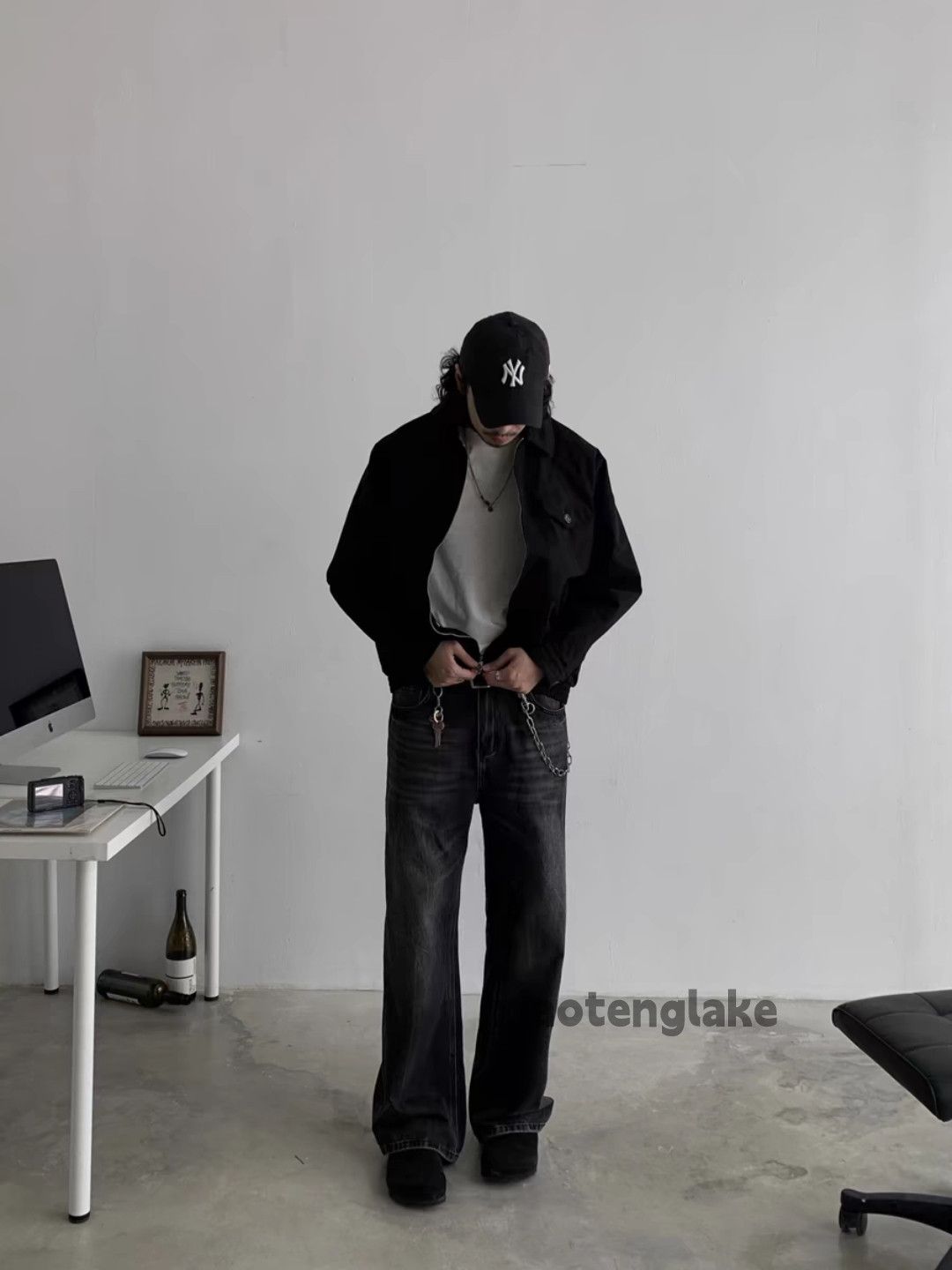 Jean × Vintage washed faded cleanfit yuppie bootcut punk y2k jeans Size US 32 / EU 48 - 3 Thumbnail