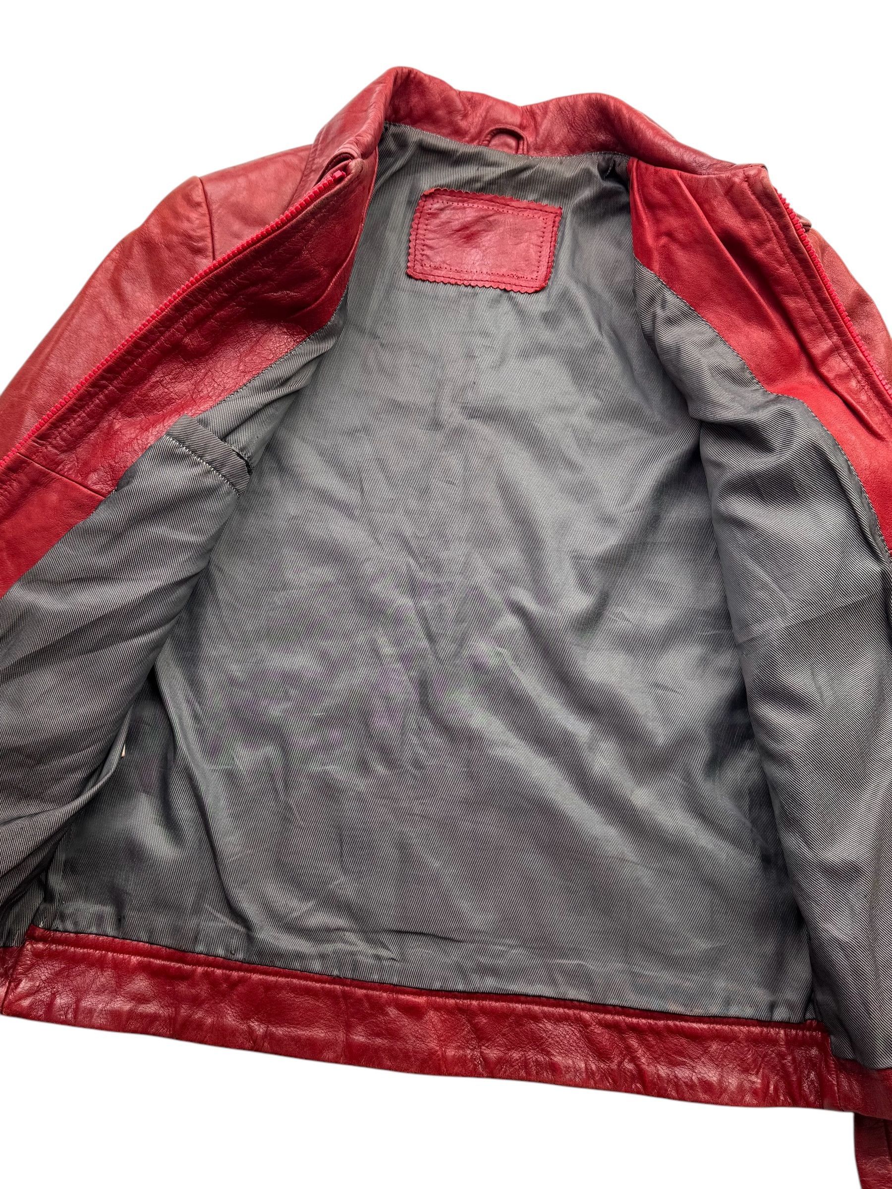 Japanese Brand Vintage Buffalo Leather Jacket W38(V9) Size M / US 6-8 / IT 42-44 - 3 Thumbnail