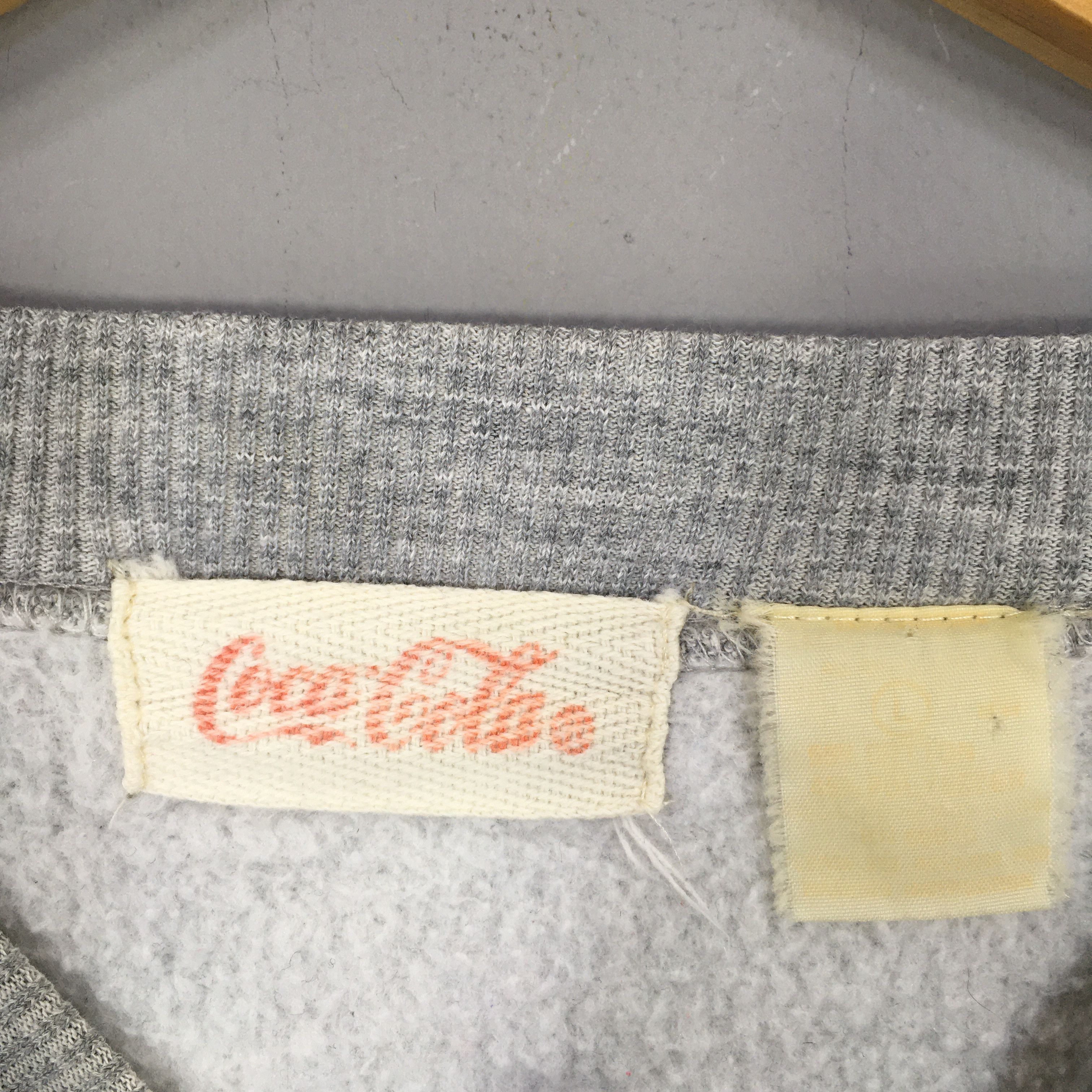 Coca Cola × Vintage RARE Vintage 90s Coca Cola Carbonated Drink Sweatshirt Large Size US L / EU 52-54 / 3 - 6 Thumbnail