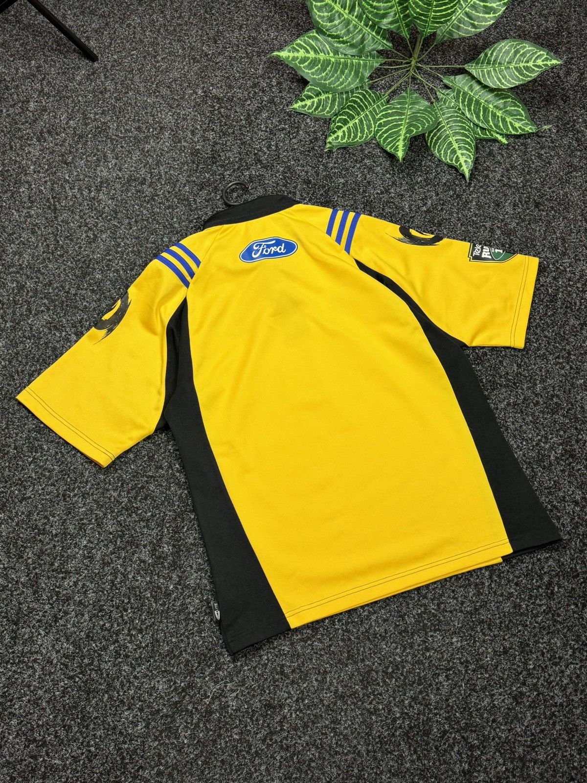 Adidas × Vintage ADIDAS HURRICANES RUGBY 2000 🏉 JERSEY FORD SIZE m Size US M / EU 48-50 / 2 - 11 Thumbnail