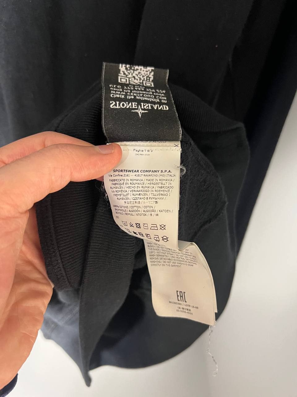Stone Island VINTAGE STONE ISLAND CLASSIC SWEATSHIRT ITALIAN DESIGNER Size US XL / EU 56 / 4 - 8 Thumbnail