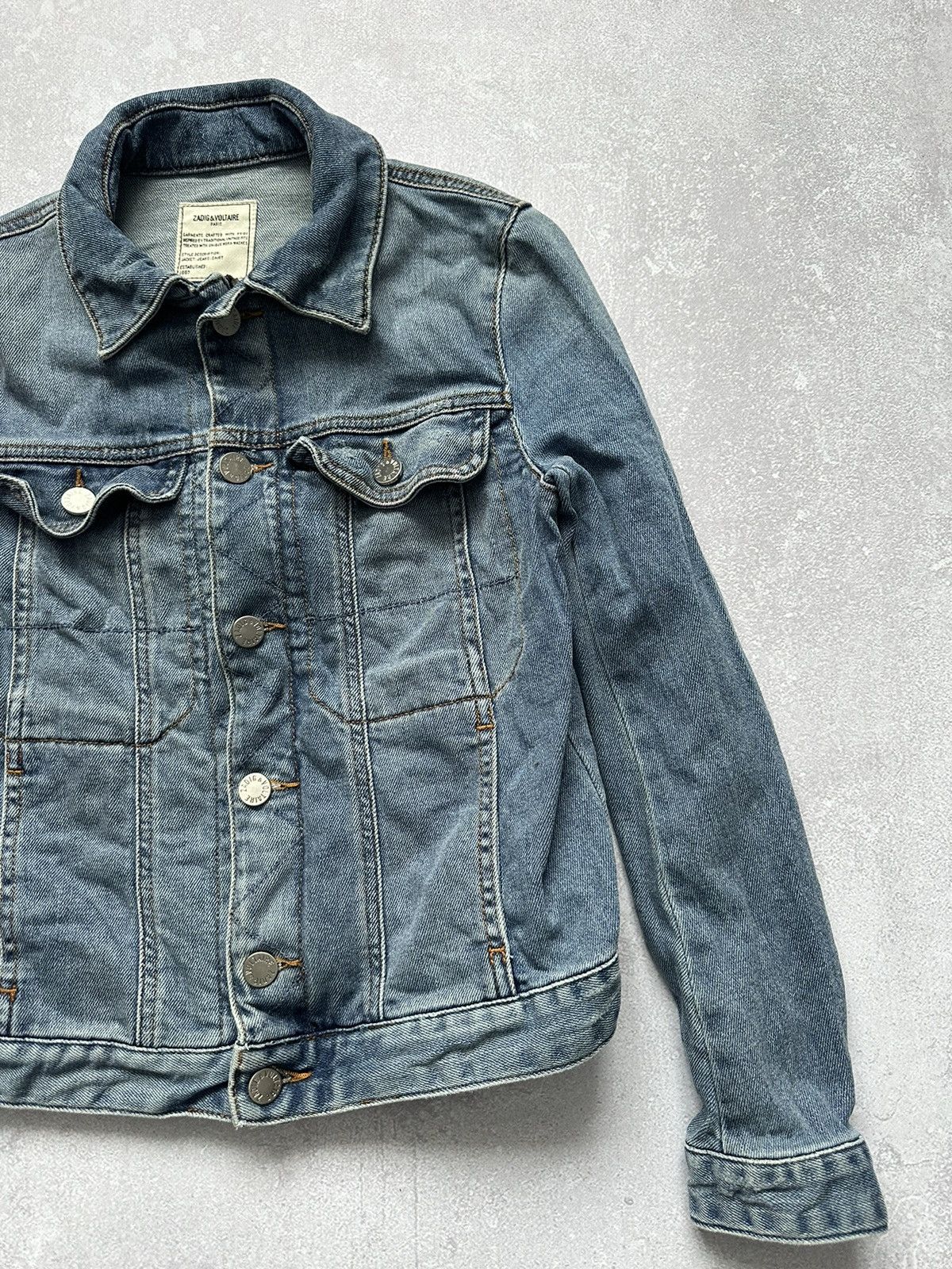 Other Denim Jacket Zadig&Voltaire Paris size S Size S / US 4 / IT 40 - 2 Thumbnail