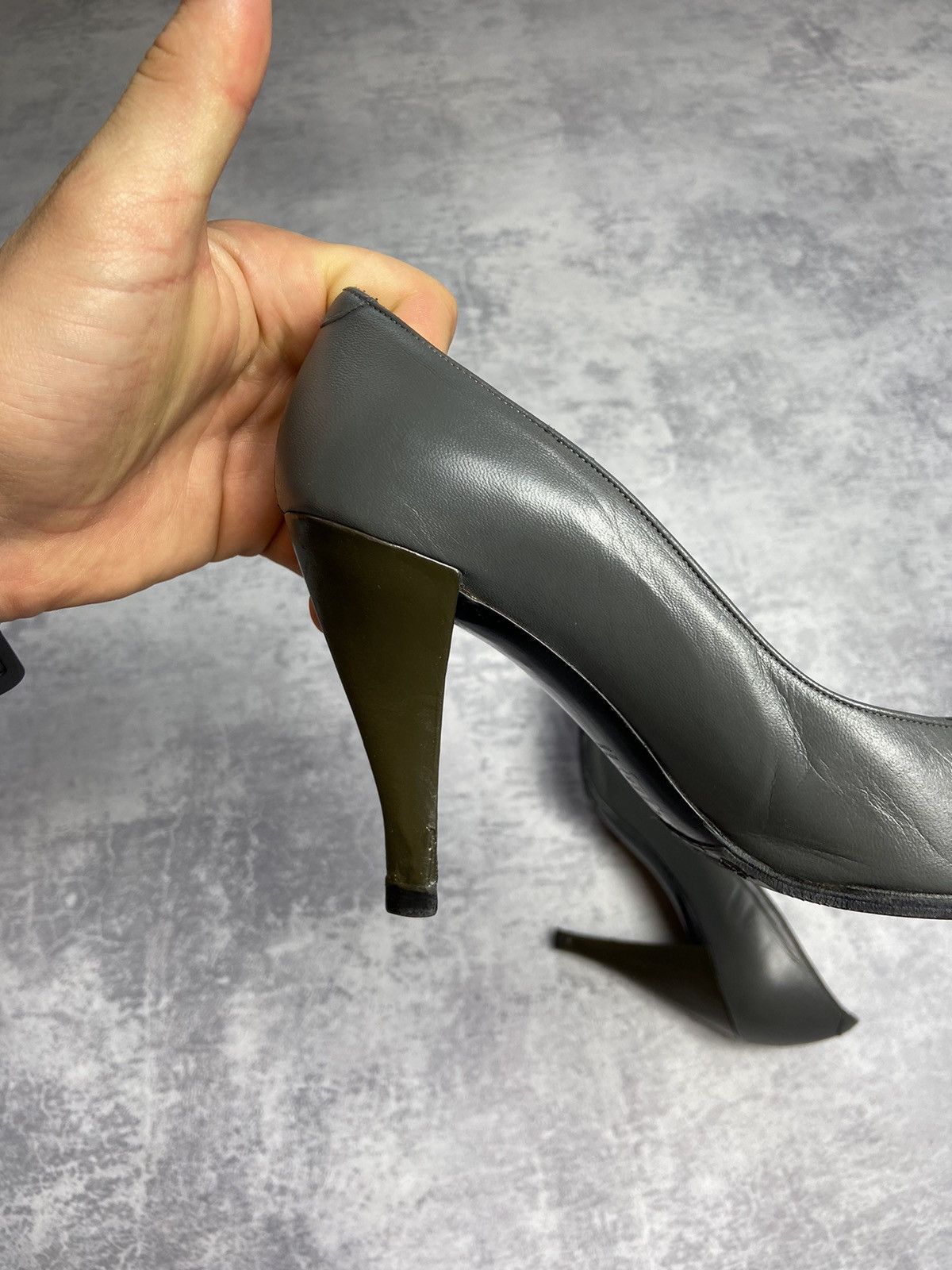 Christian Dior 90s Souliers Leather Vintage Luxury Y2K Heels