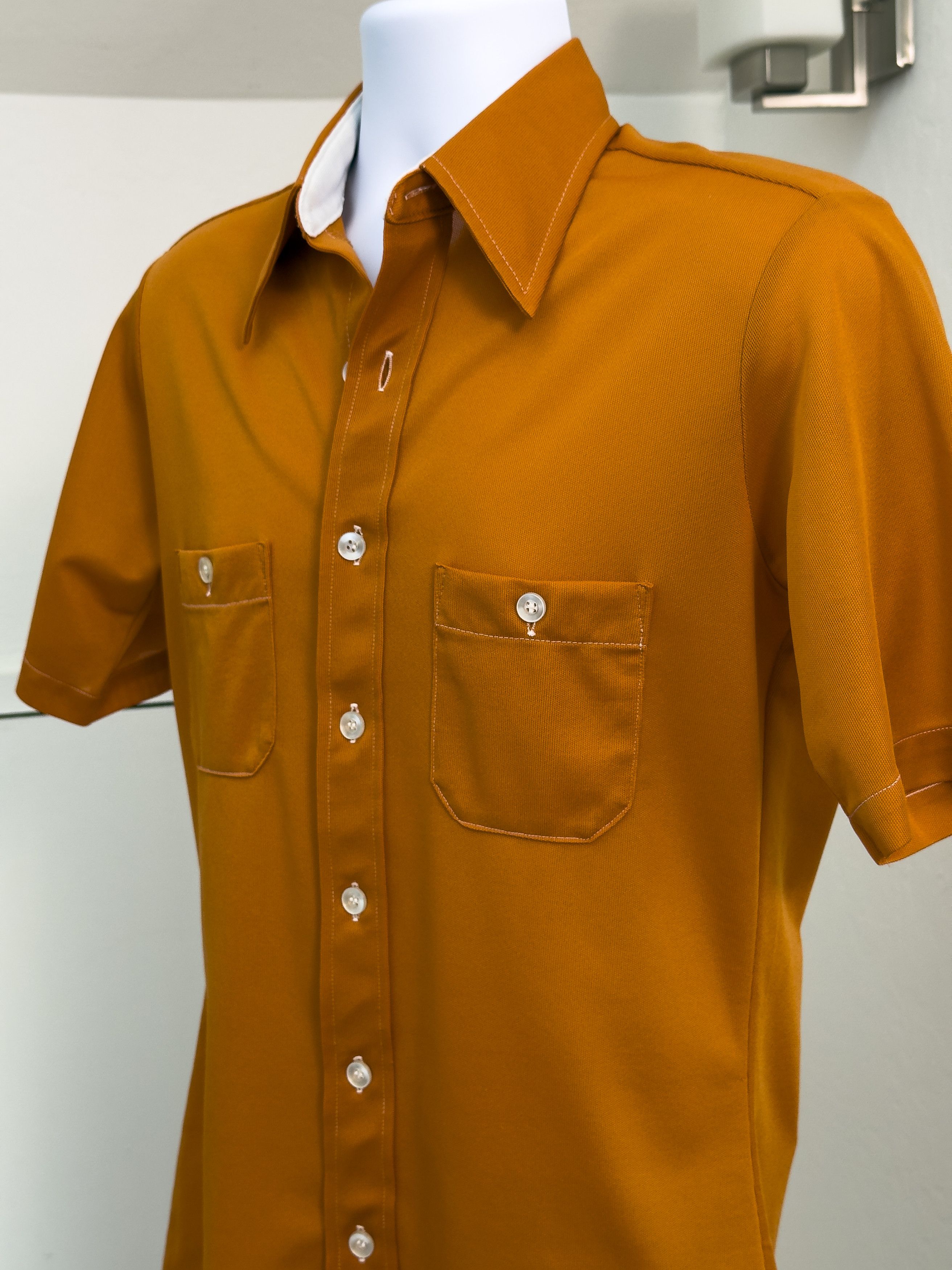 Arrow Vintage 70s Arrow Double Doubler Burnt Orange Size US L / EU 52-54 / 3 - 3 Thumbnail