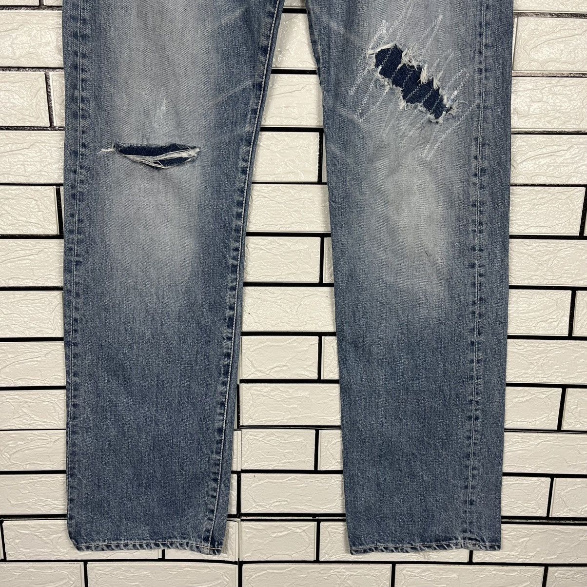 Spellbound Vintage Domingo By Spellbound Distressed Denim Size US 34 / EU 50 - 4 Thumbnail