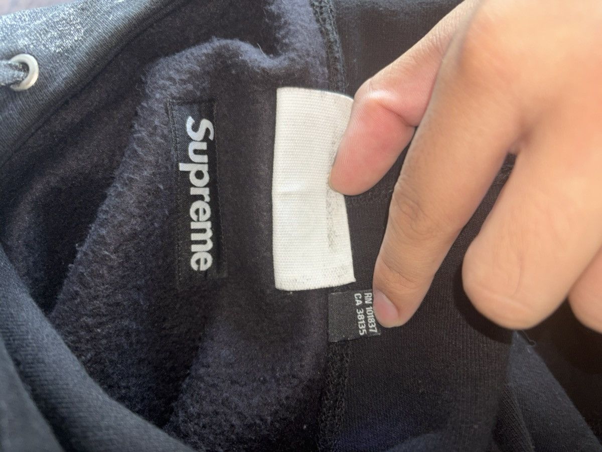 Maison Margiela × Supreme Supreme MM6 Maison Margiela Box Logo Hooded Sweatshirt Foil Size US M / EU 48-50 / 2 - 7 Thumbnail