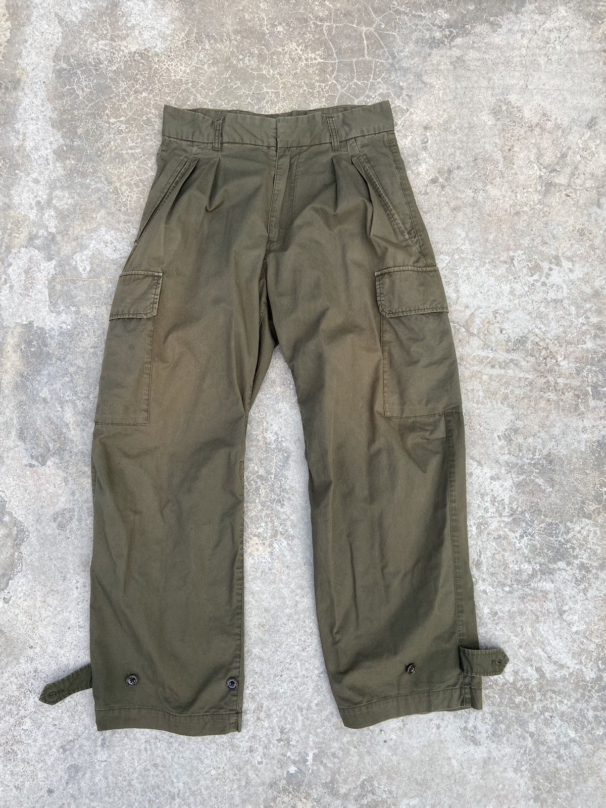 Japanese Brand 🔥 WYM Cargo pants army wide pants lgb beast Size US 31 - 2 Thumbnail