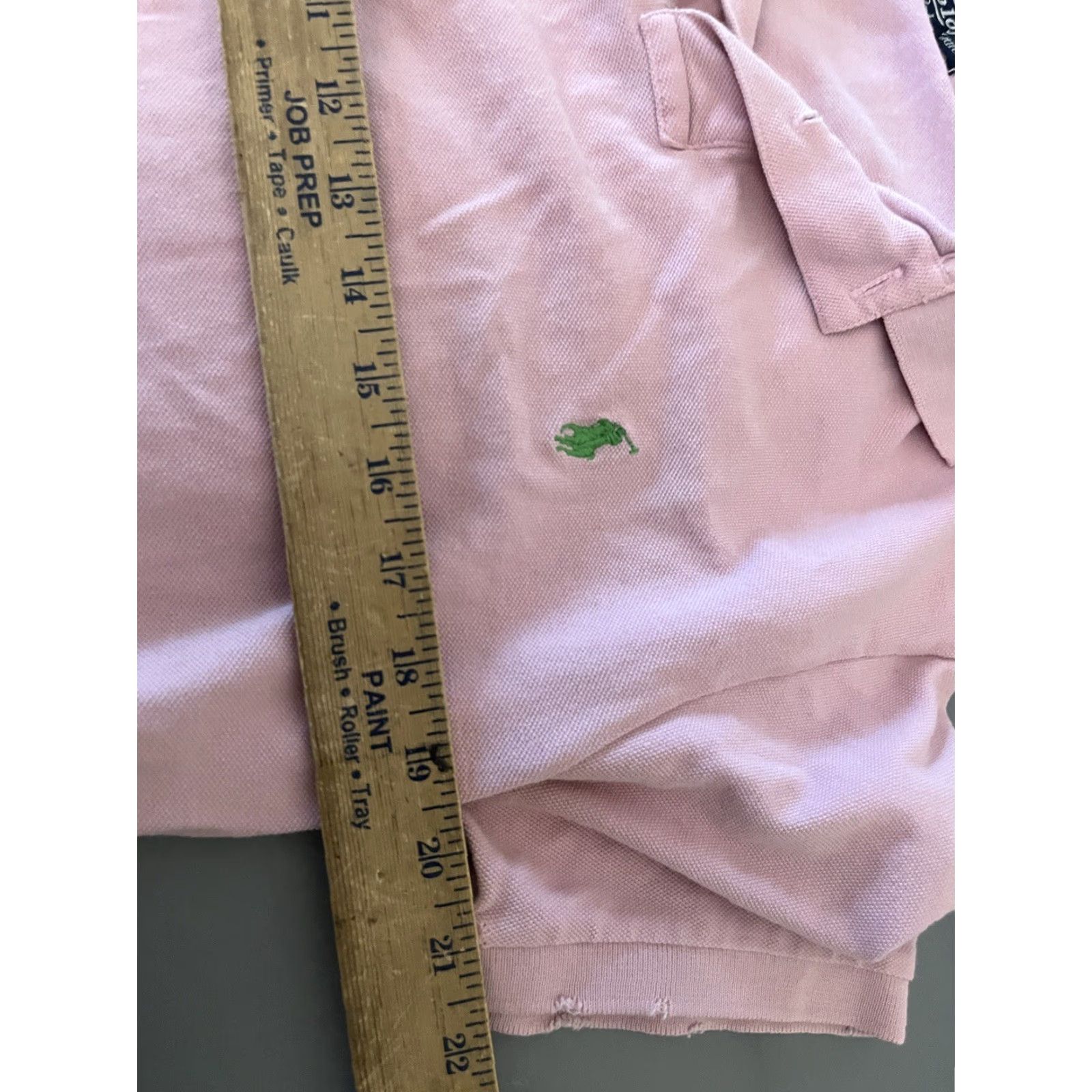 Polo Ralph Lauren POLO Ralph Lauren Men’s S/S Custom Fit Polo Pink Sz Large W/ Logo Size US L / EU 52-54 / 3 - 6 Thumbnail
