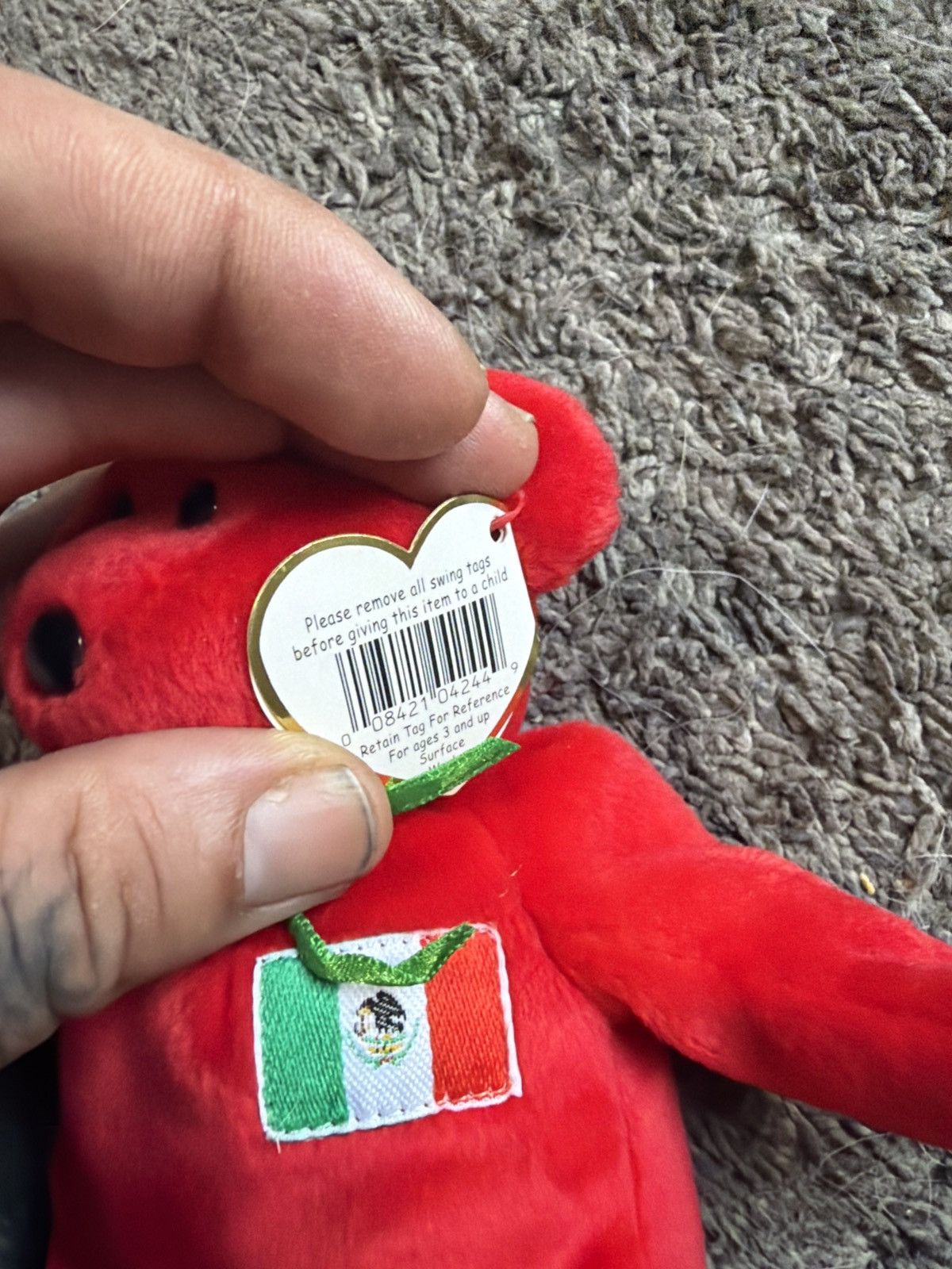 Vintage 1999 Ty Osito Beanie Baby Size ONE SIZE - 5 Thumbnail