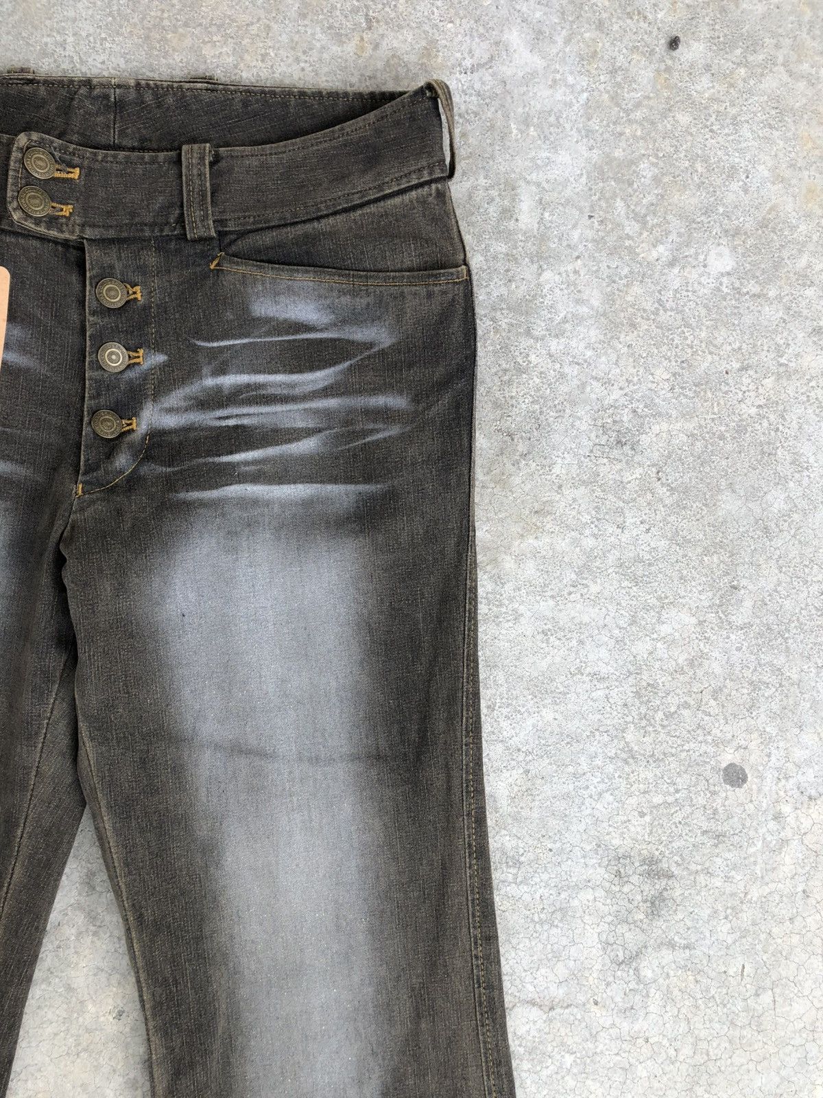 Tornado Mart Tornado Mart Flared Jeans Distressed Jeans Size US 30 / EU 46 - 5 Thumbnail