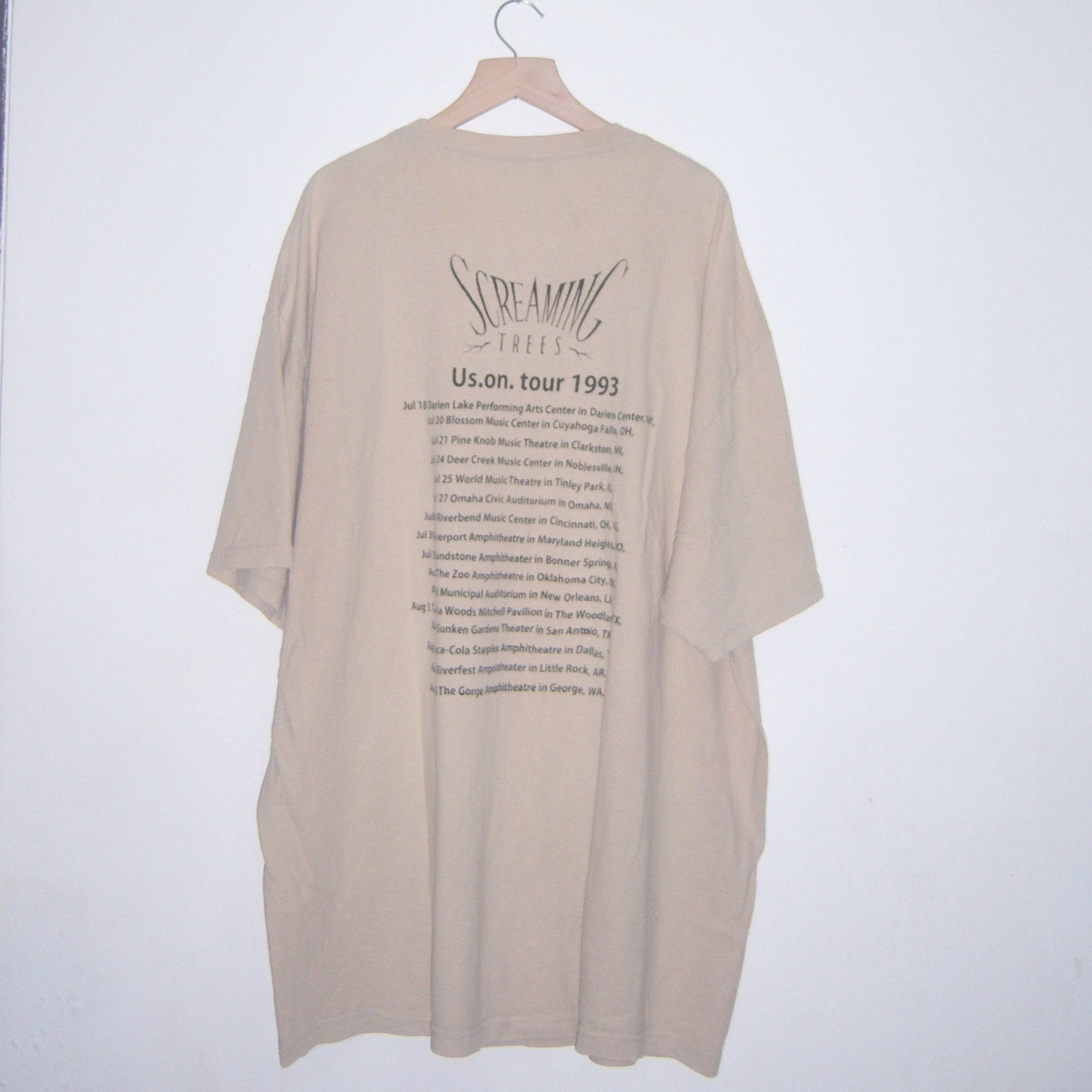 Band Tees Screaming Trees US on Tour 93 Size US XXL / EU 58 / 5 - 8 Thumbnail