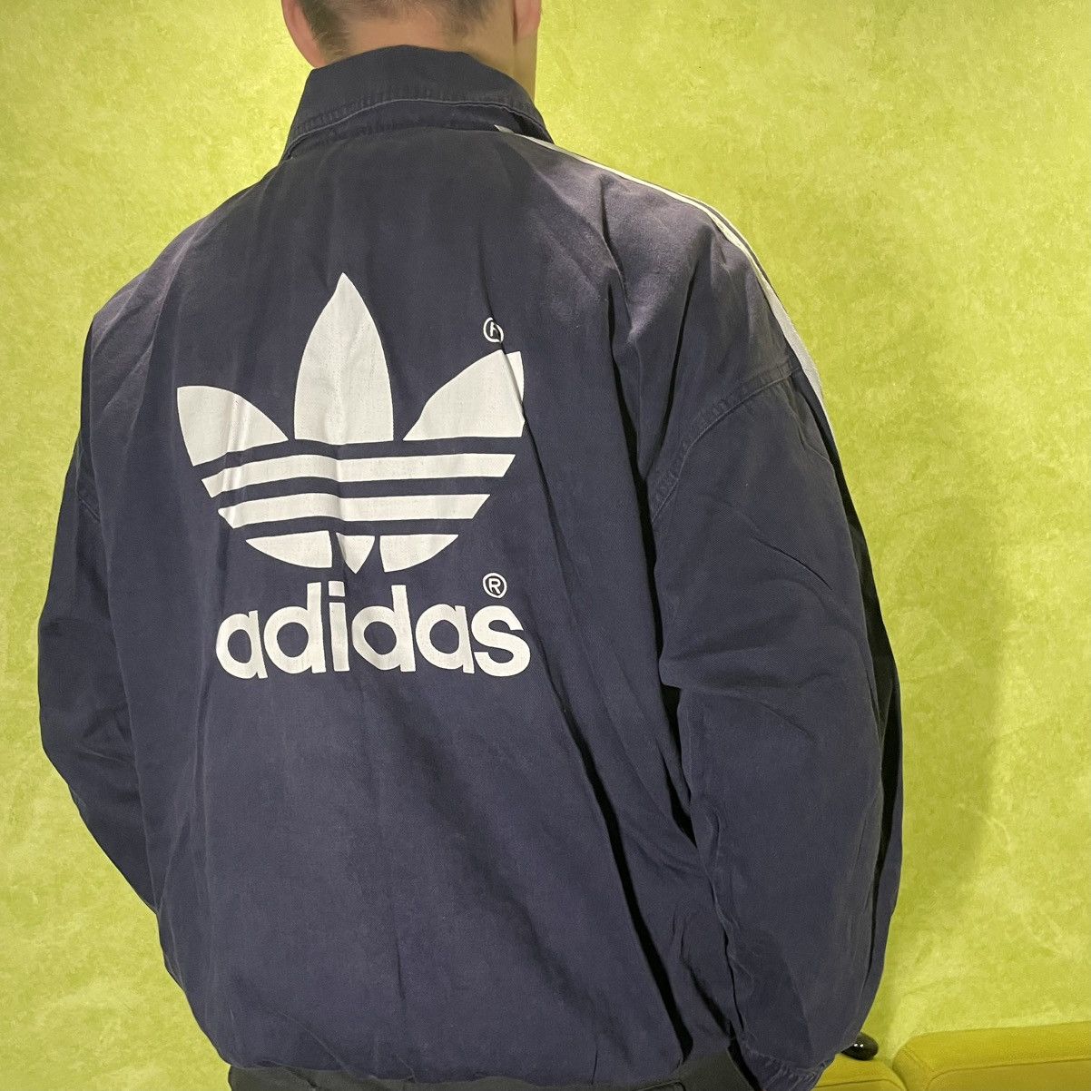 Adidas × Vintage Adidas Vintage Jacket Bomber Rare Size M Size US M / EU 48-50 / 2 - 11 Thumbnail
